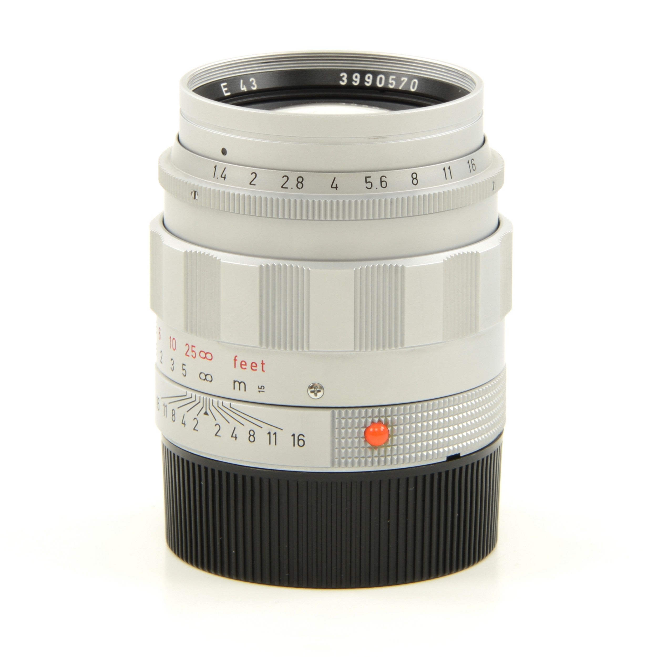 Leica 50mm f1.4 Summilux-M LHSA Special Edition Silver