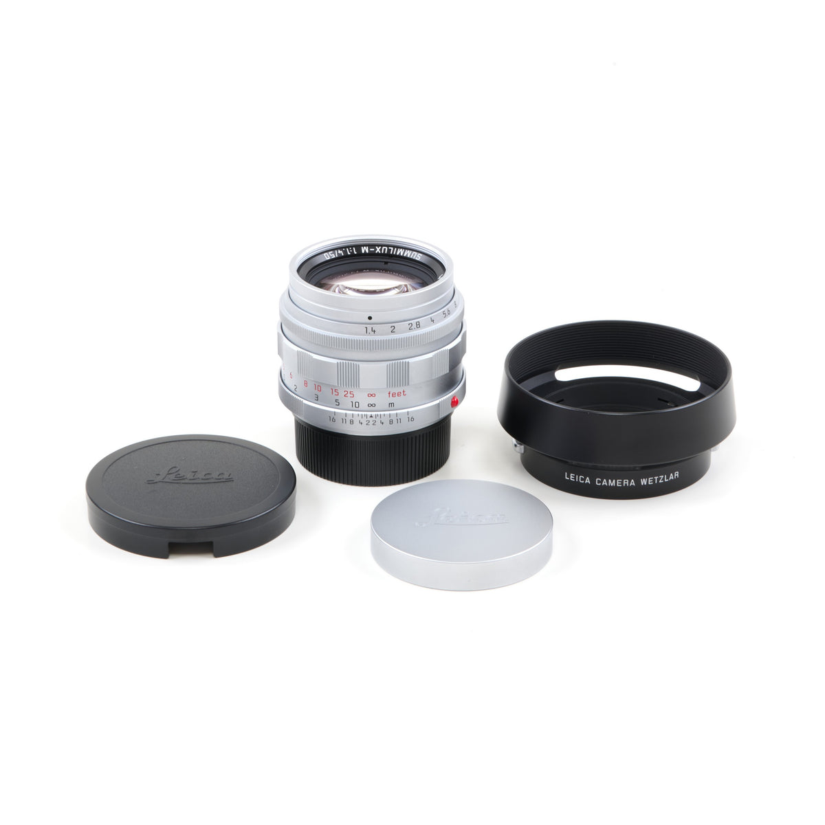 Leica 50mm f1.4 Summilux-M Re-Issue Silver + Box