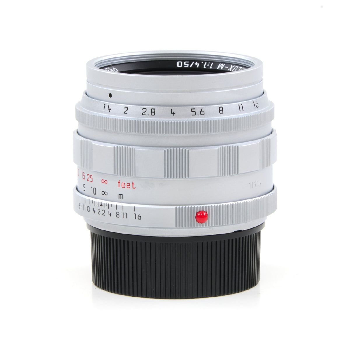 Leica 50mm f1.4 Summilux-M Re-Issue Silver + Box