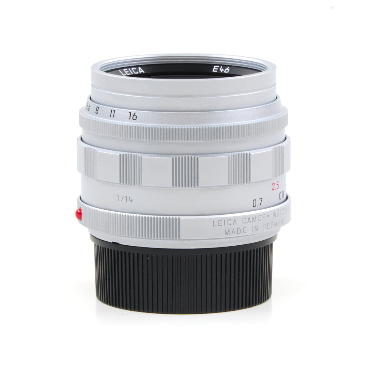Leica 50mm f1.4 Summilux-M Re-Issue Silver + Box