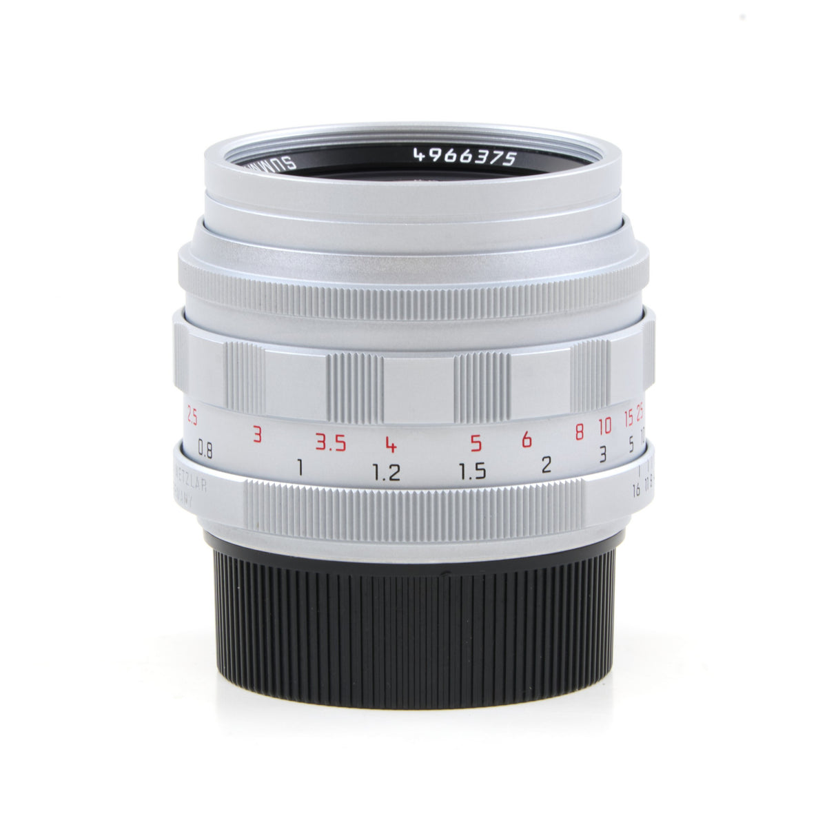 Leica 50mm f1.4 Summilux-M Re-Issue Silver + Box