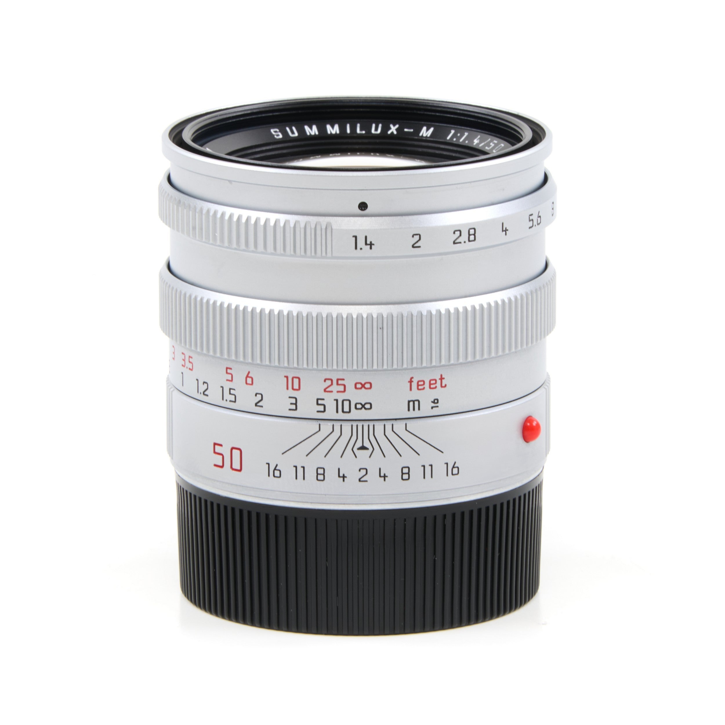 Leica 50mm f1.4 Summilux-M Pre-ASPH Silver + Box