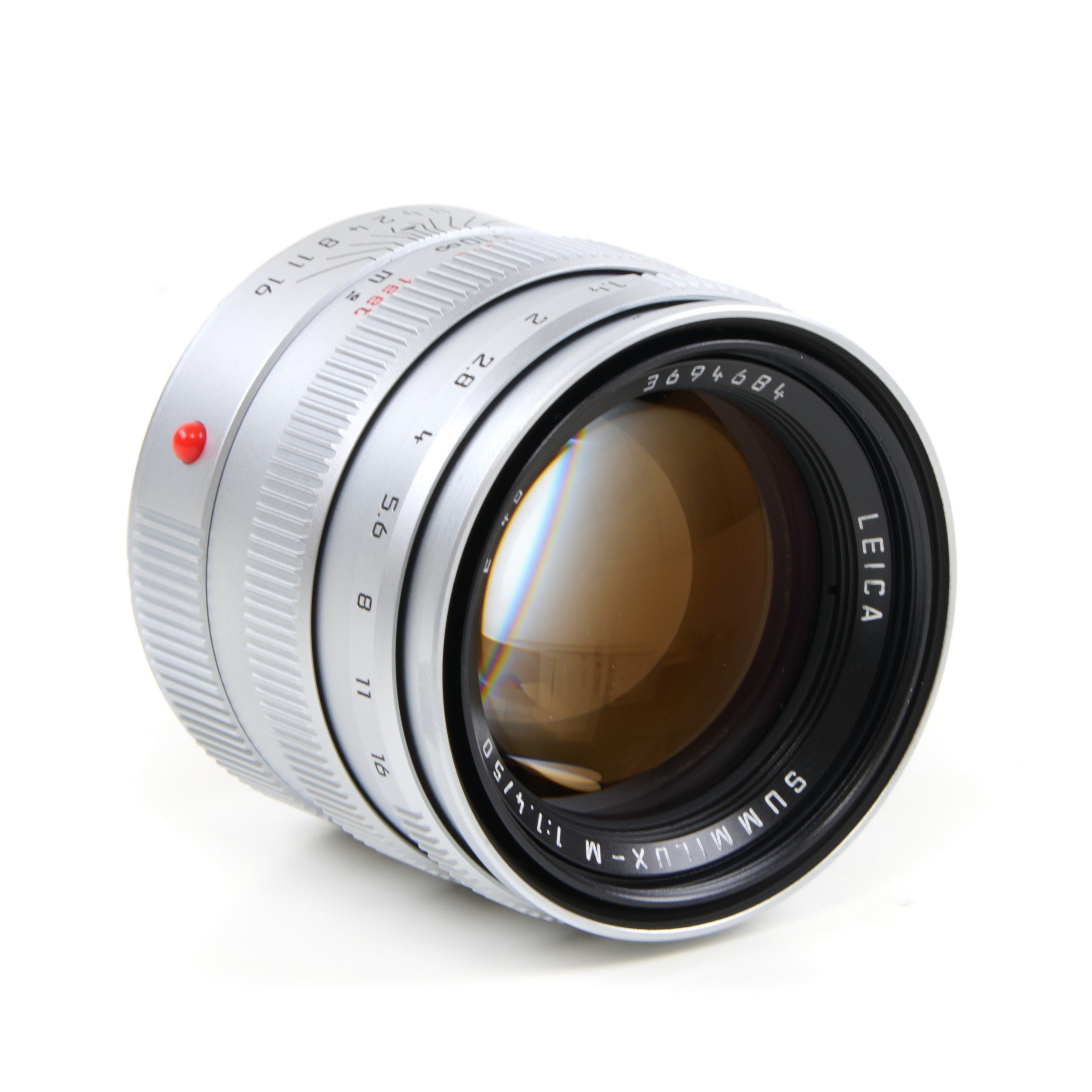 Leica 50mm f1.4 Summilux-M Pre-ASPH Silver + Box