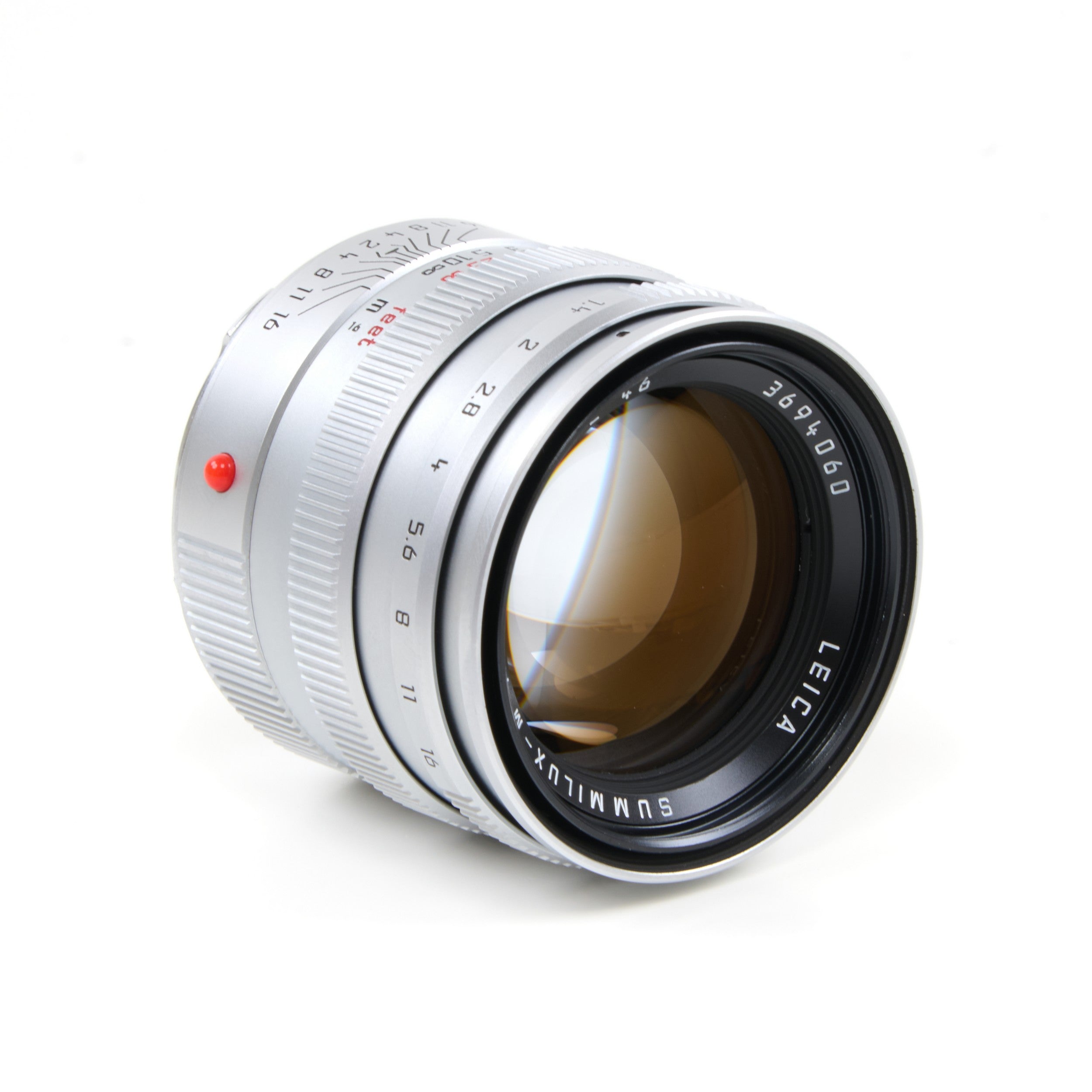 Leica 50mm f1.4 Summilux-M Pre-ASPH Silver
