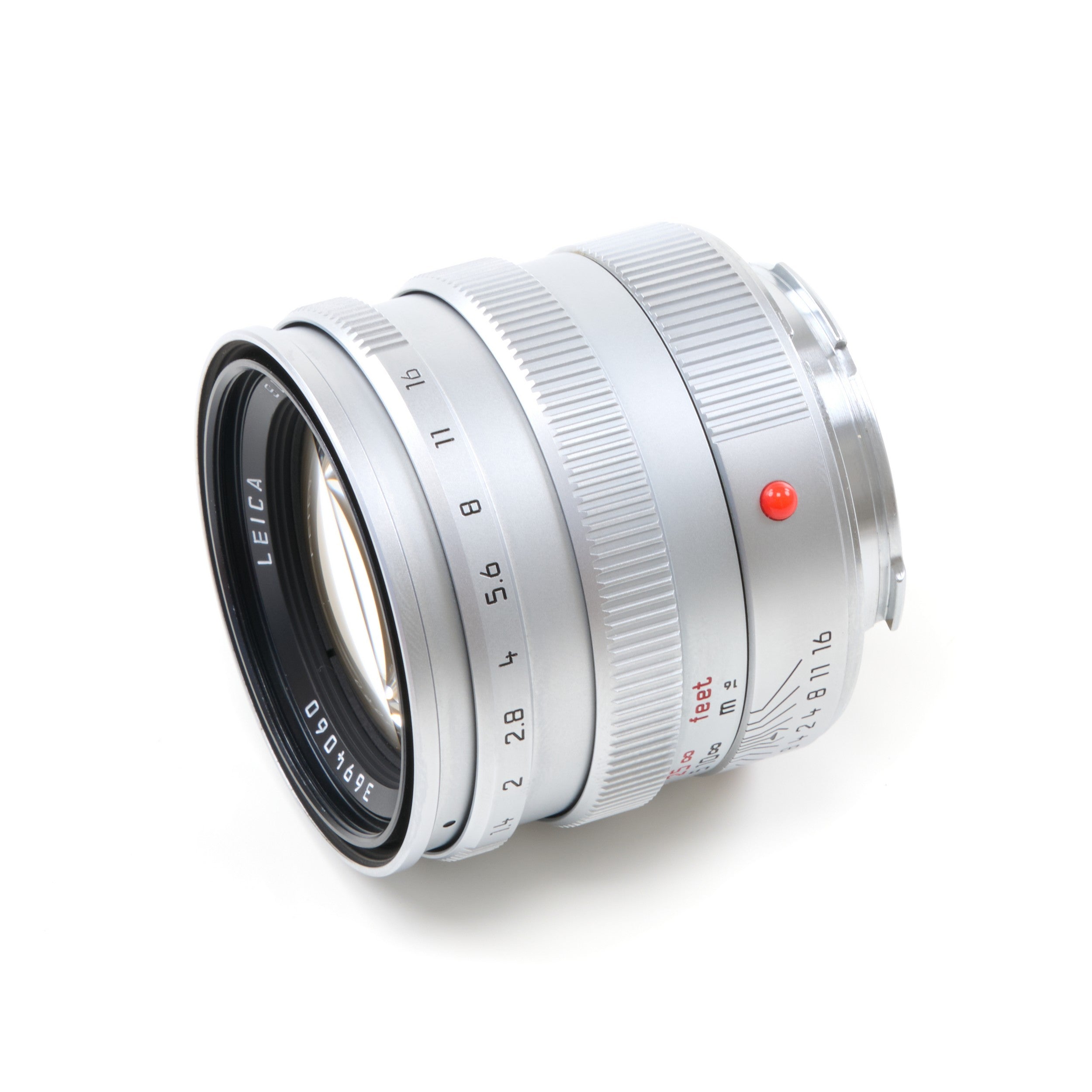 Leica 50mm f1.4 Summilux-M Pre-ASPH Silver