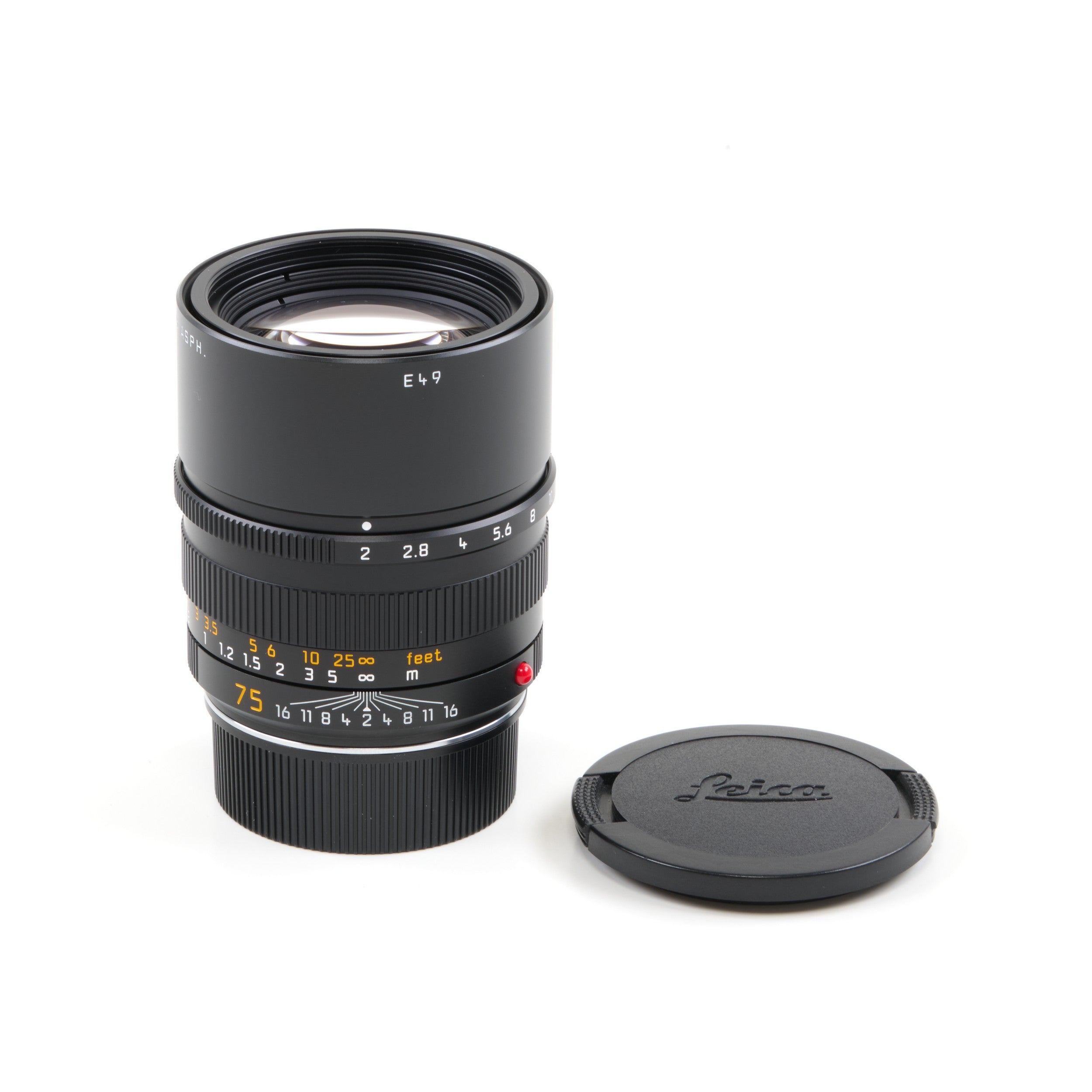 Leica 75mm f2 APO-Summicron-M ASPH 6-Bit + Box