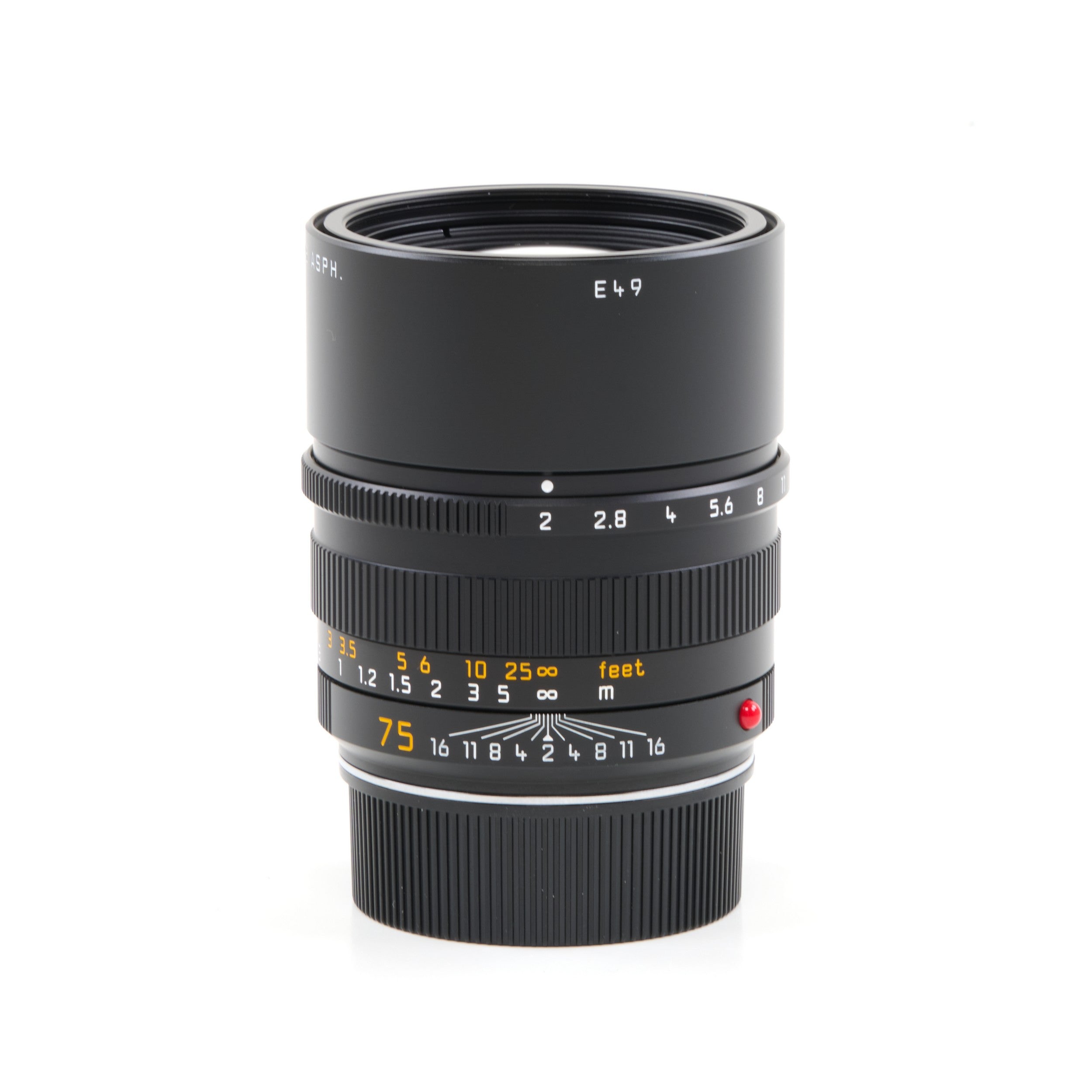 Leica 75mm f2 APO-Summicron-M ASPH 6-Bit + Box