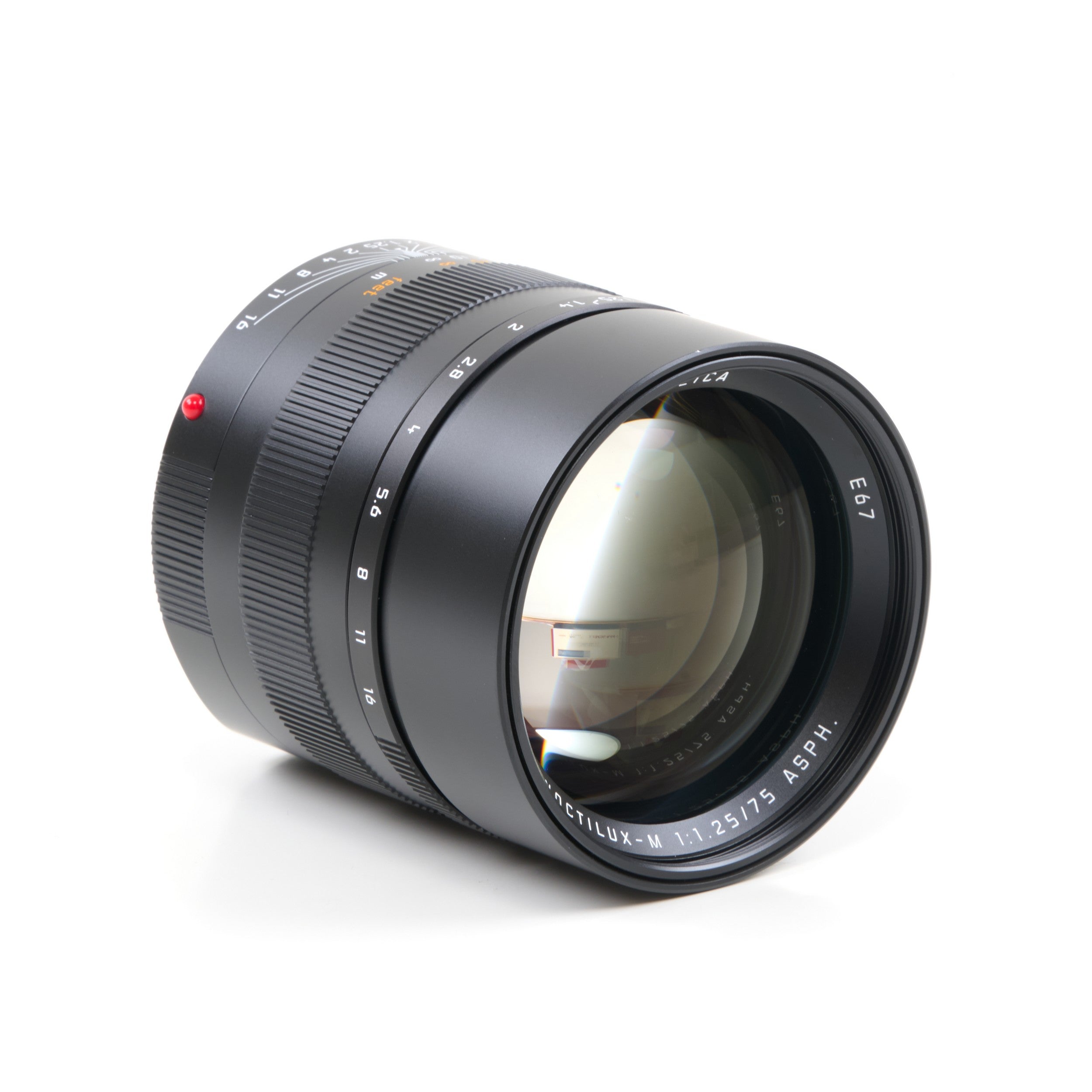 Leica 75mm f1.25 Noctilux-M ASPH + Box