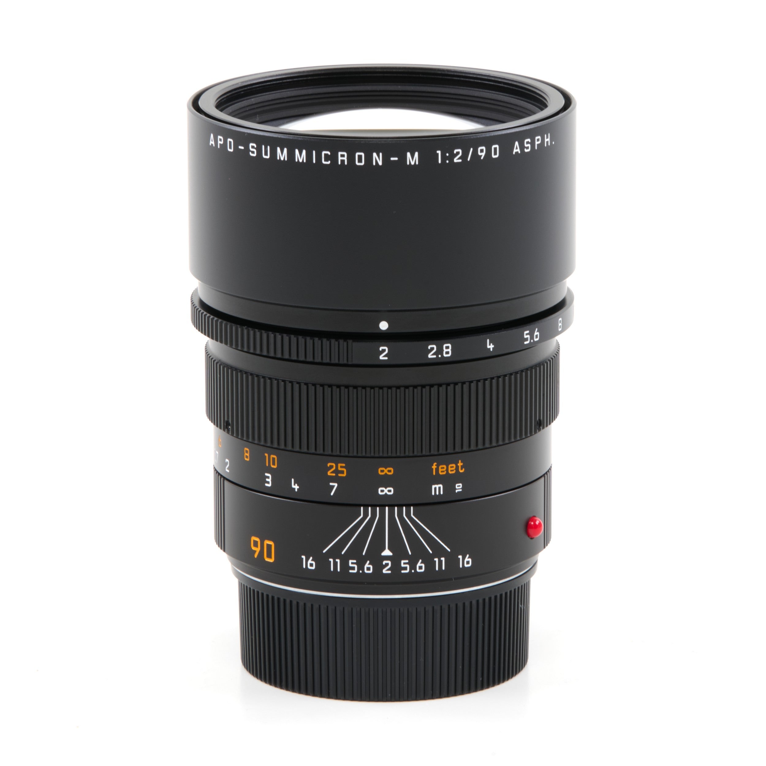 Leica 90mm f2 APO-Summicron-M ASPH Black 6-Bit + Box
