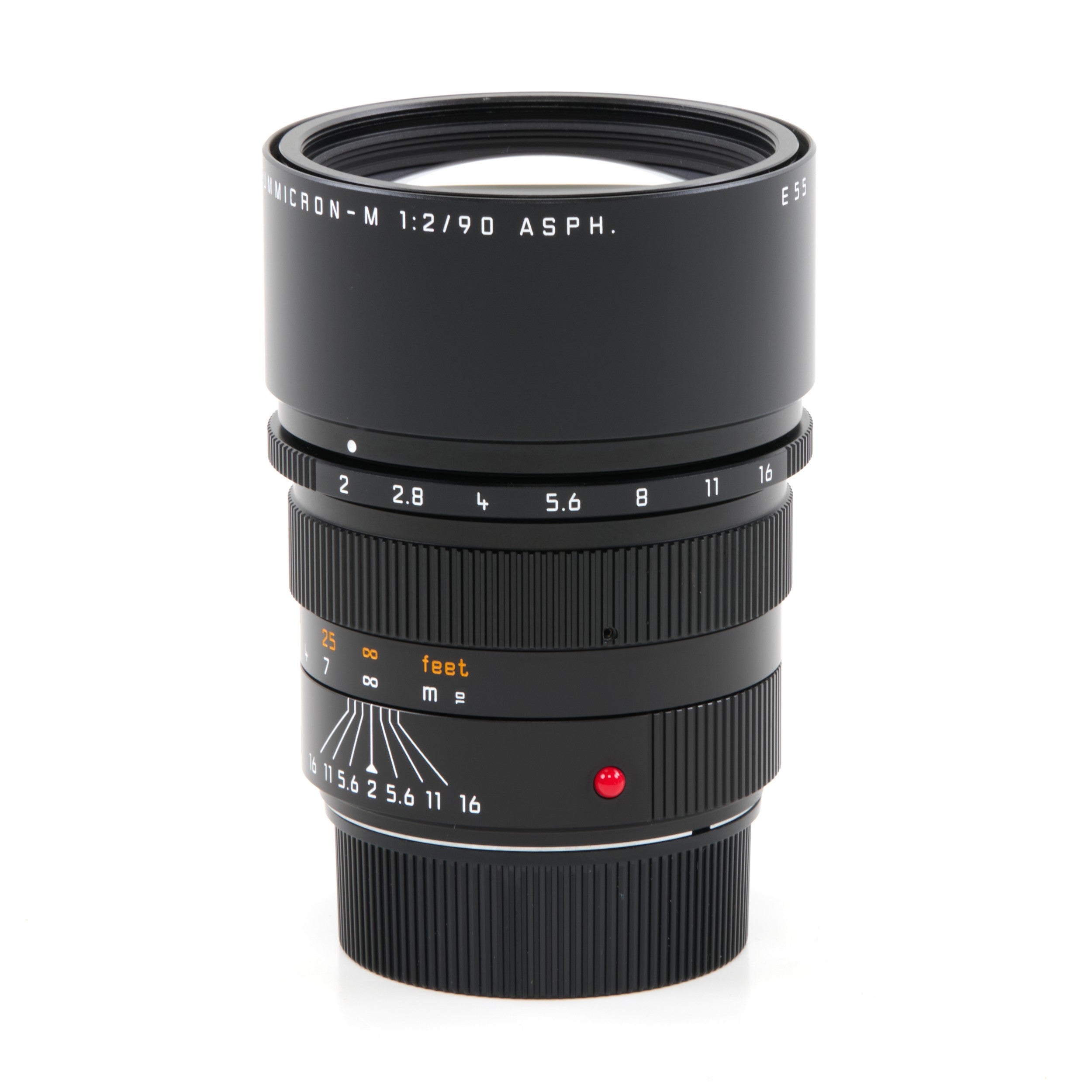 Leica 90mm f2 APO-Summicron-M ASPH Black 6-Bit + Box