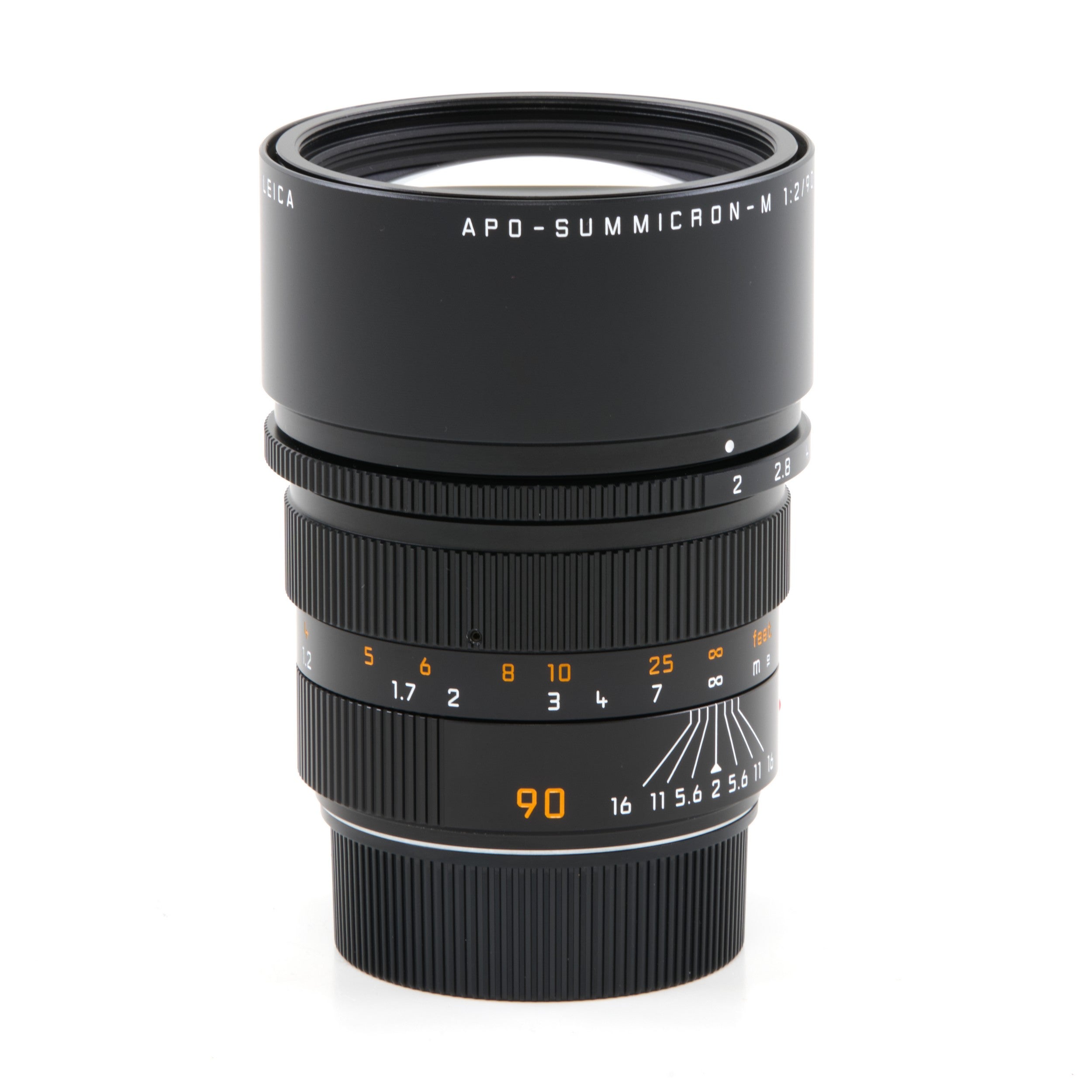 Leica 90mm f2 APO-Summicron-M ASPH Black 6-Bit + Box