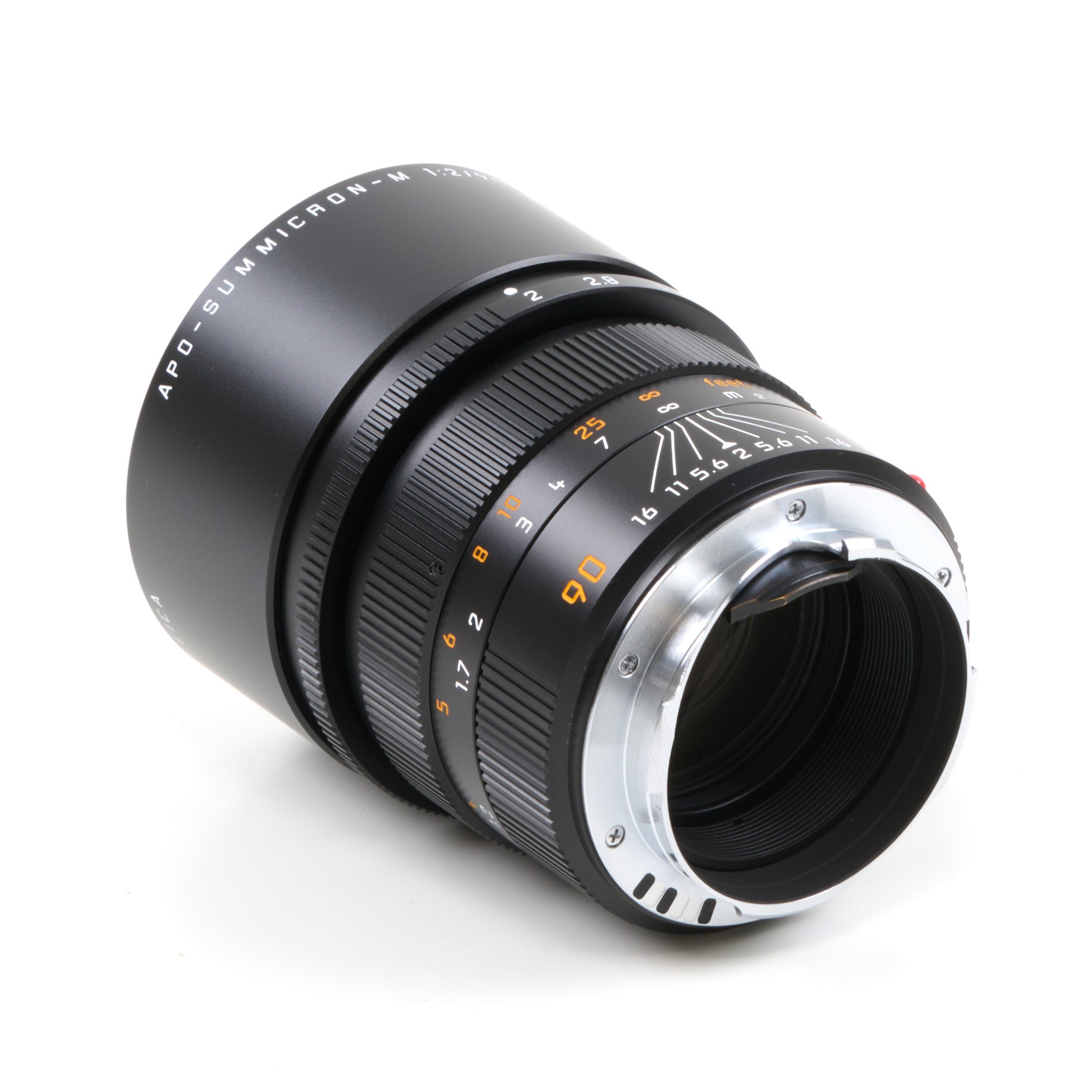 Leica 90mm f2 APO-Summicron-M ASPH Black 6-Bit + Box