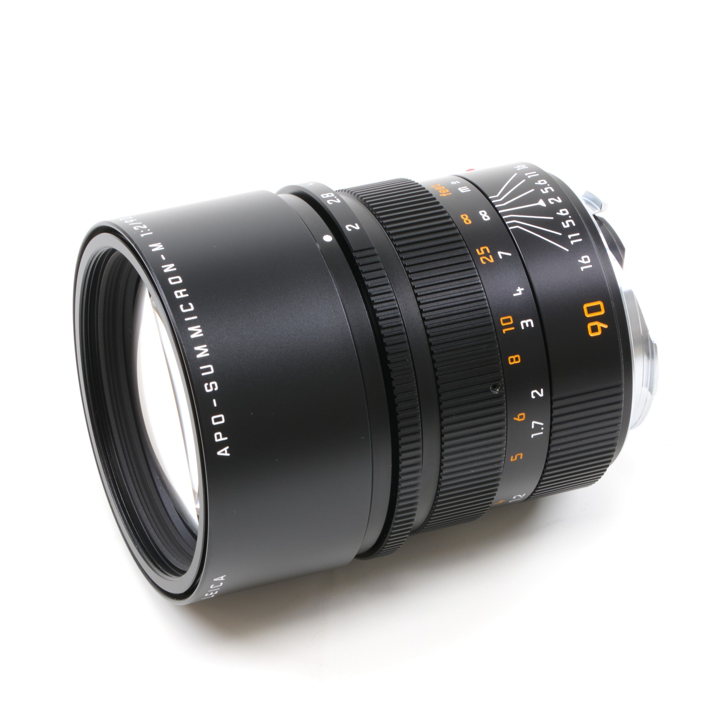 Leica 90mm f2 APO-Summicron-M ASPH Black 6-Bit + Box