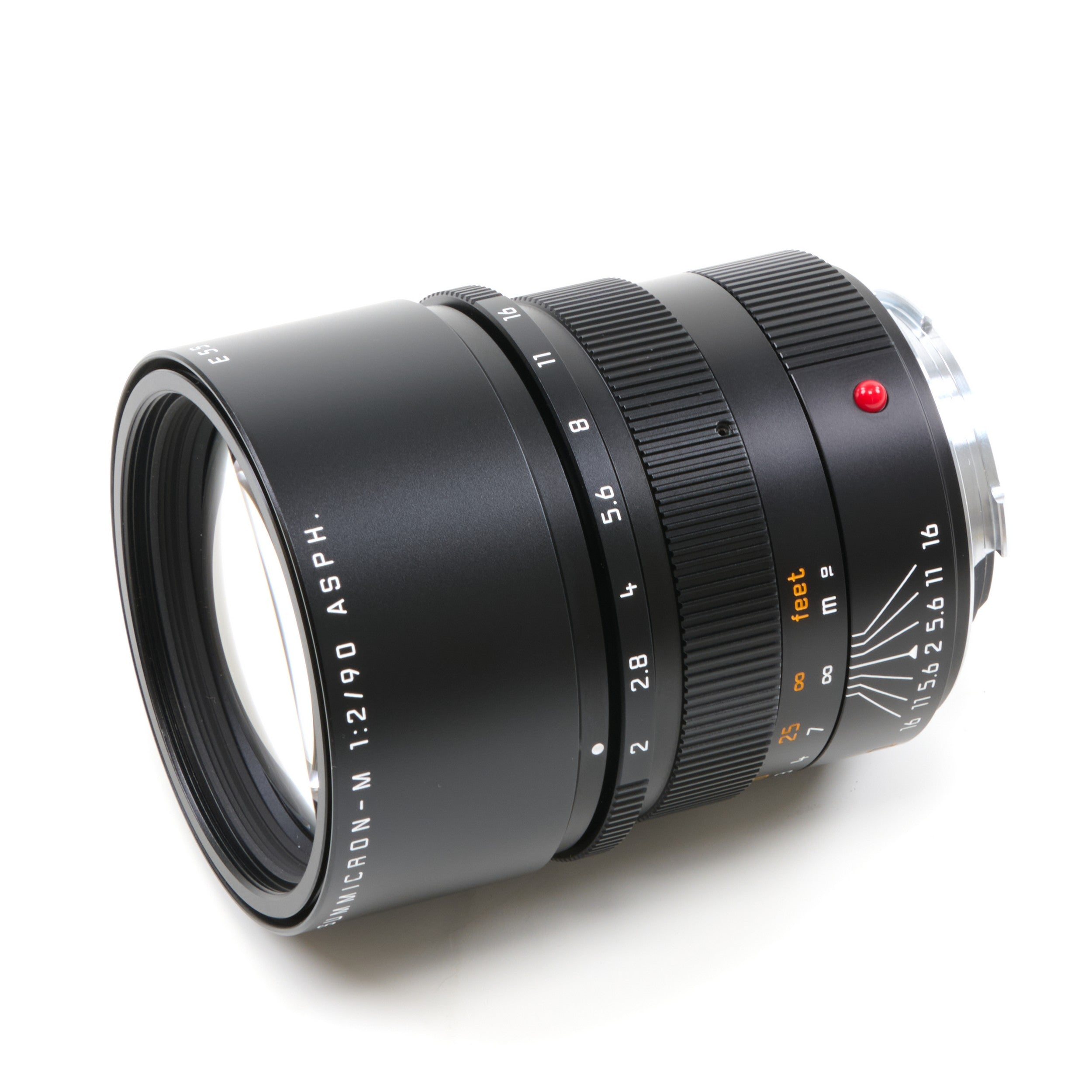 Leica 90mm f2 APO-Summicron-M ASPH Black 6-Bit + Box