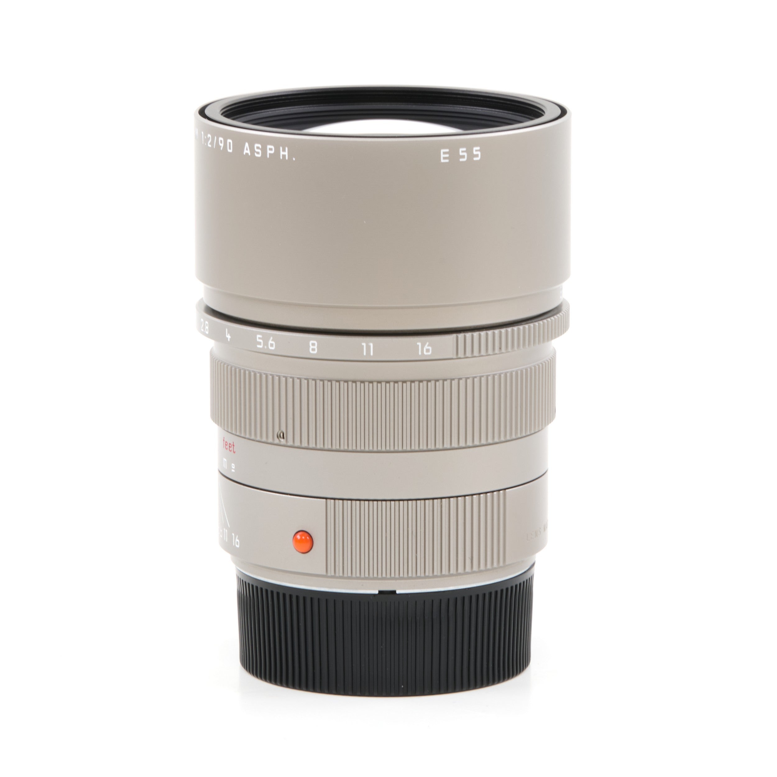 Leica 90mm f2 APO-Summicron-M ASPH Titanium + Box