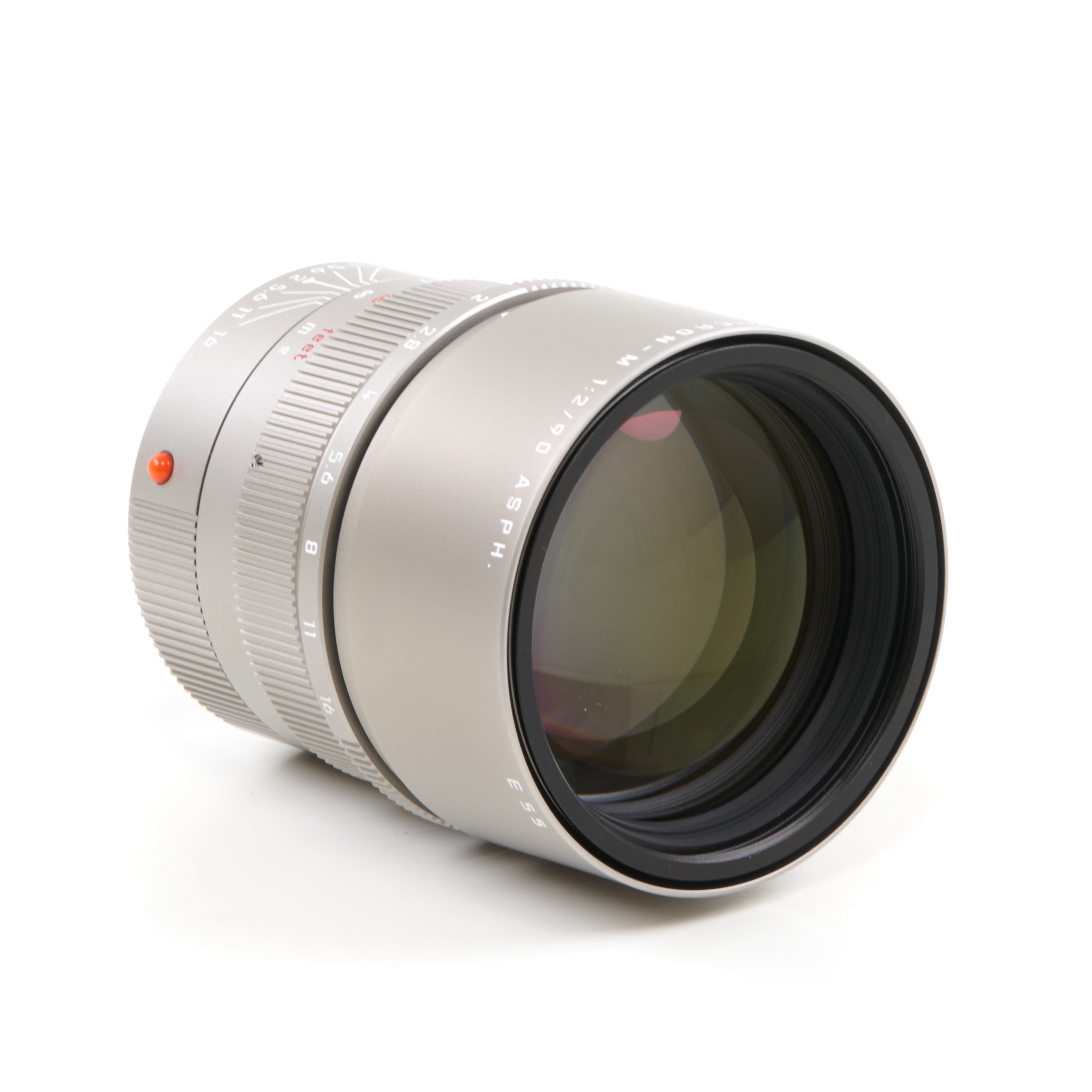Leica 90mm f2 APO-Summicron-M ASPH Titanium + Box