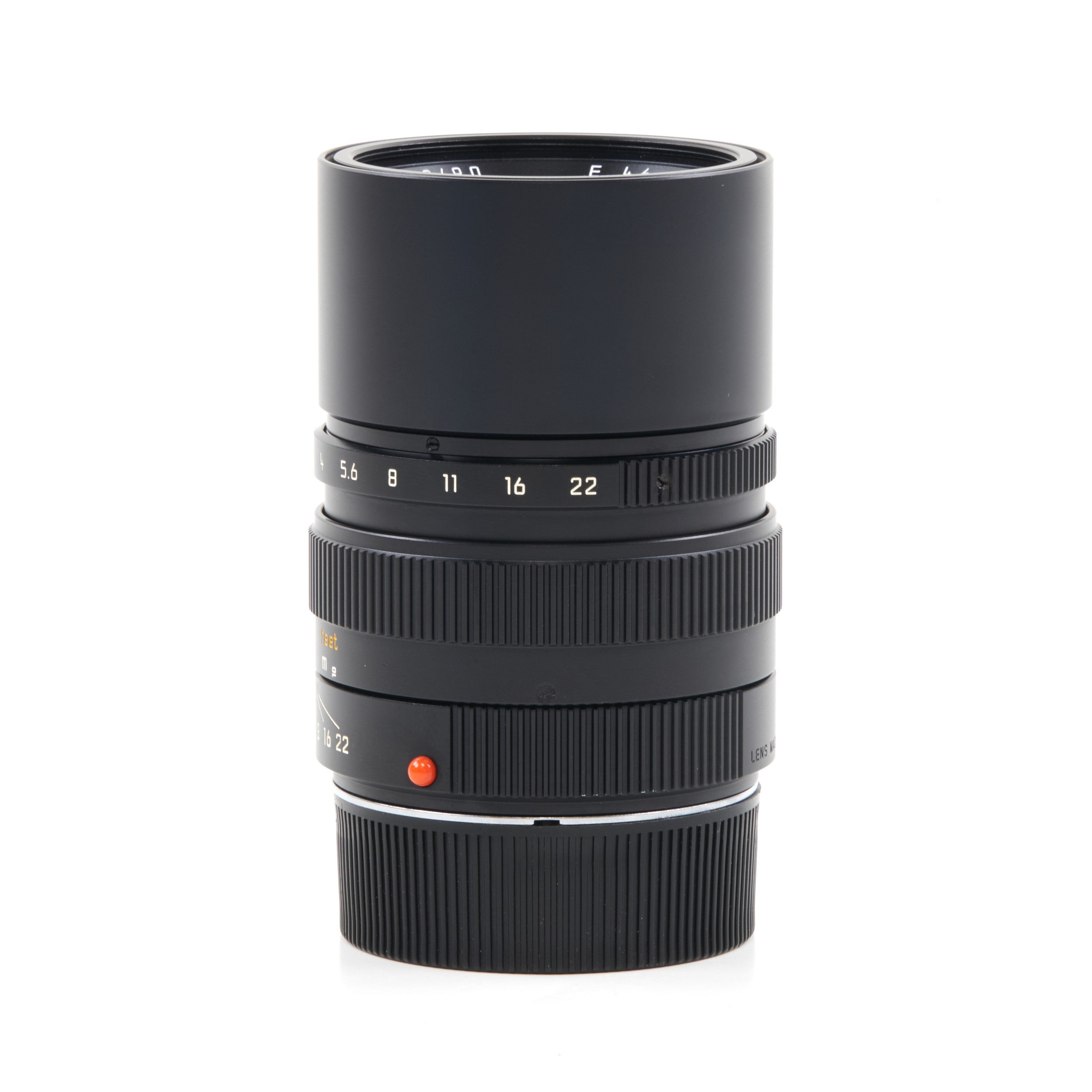 Leica 90mm f2.8 Elmarit-M Black + Box