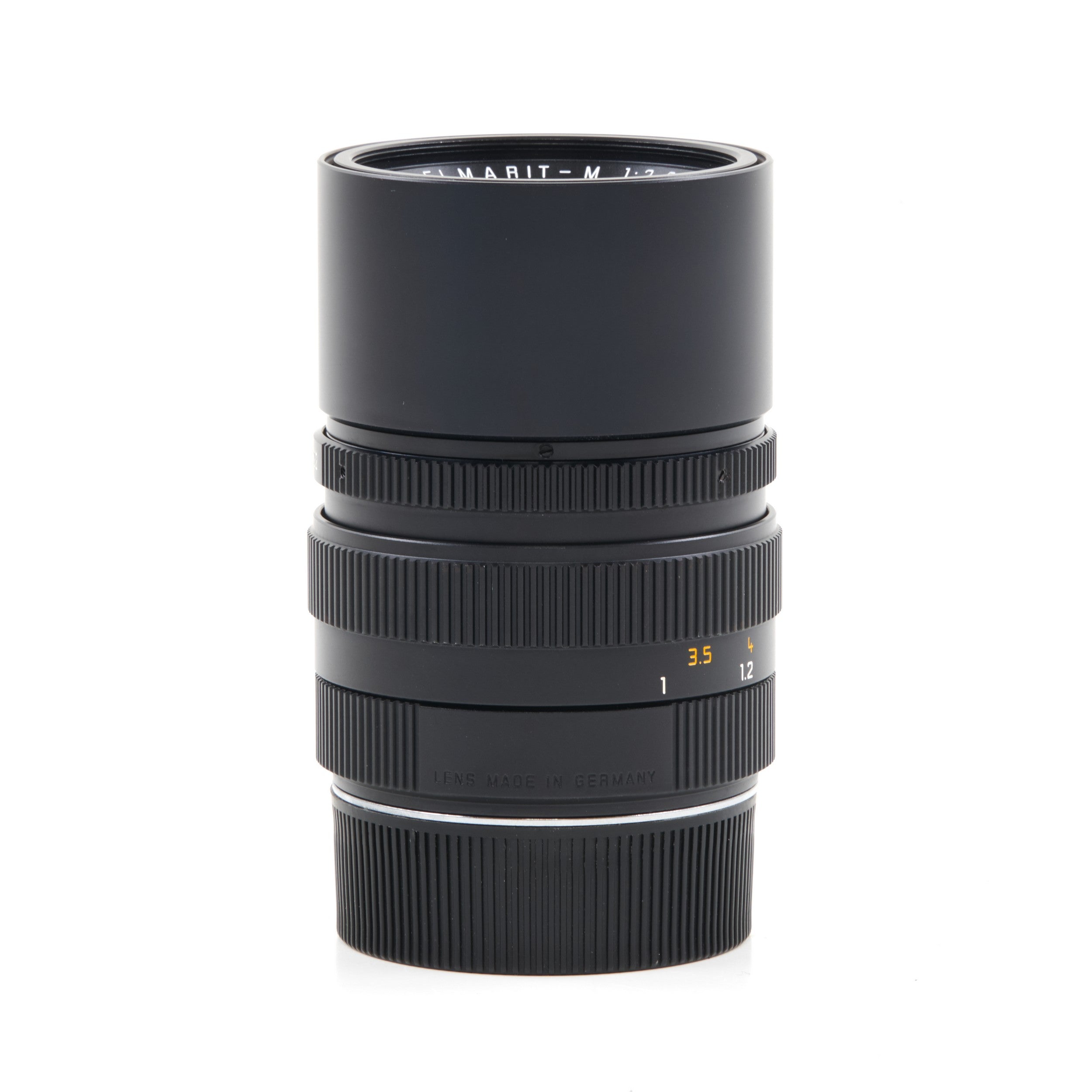 Leica 90mm f2.8 Elmarit-M Black + Box