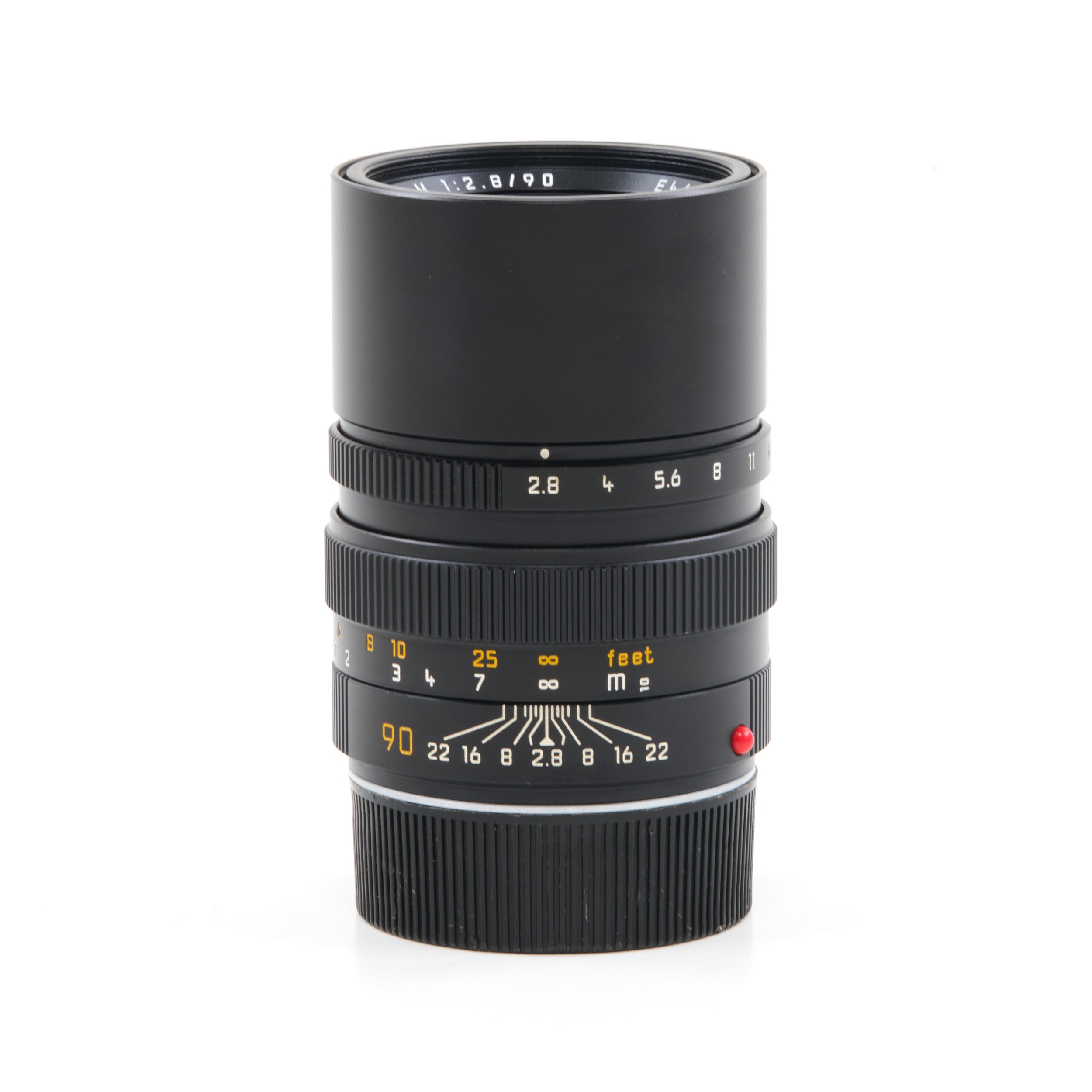 Leica 90mm f2.8 Elmarit-M Black