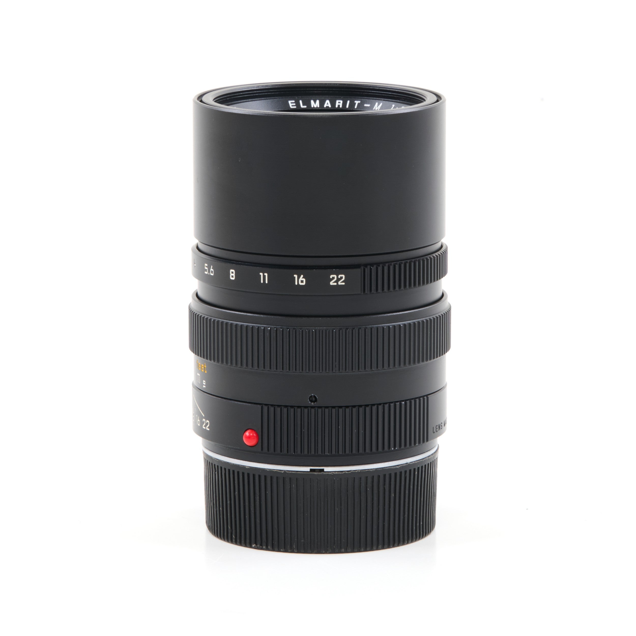 Leica 90mm f2.8 Elmarit-M Black