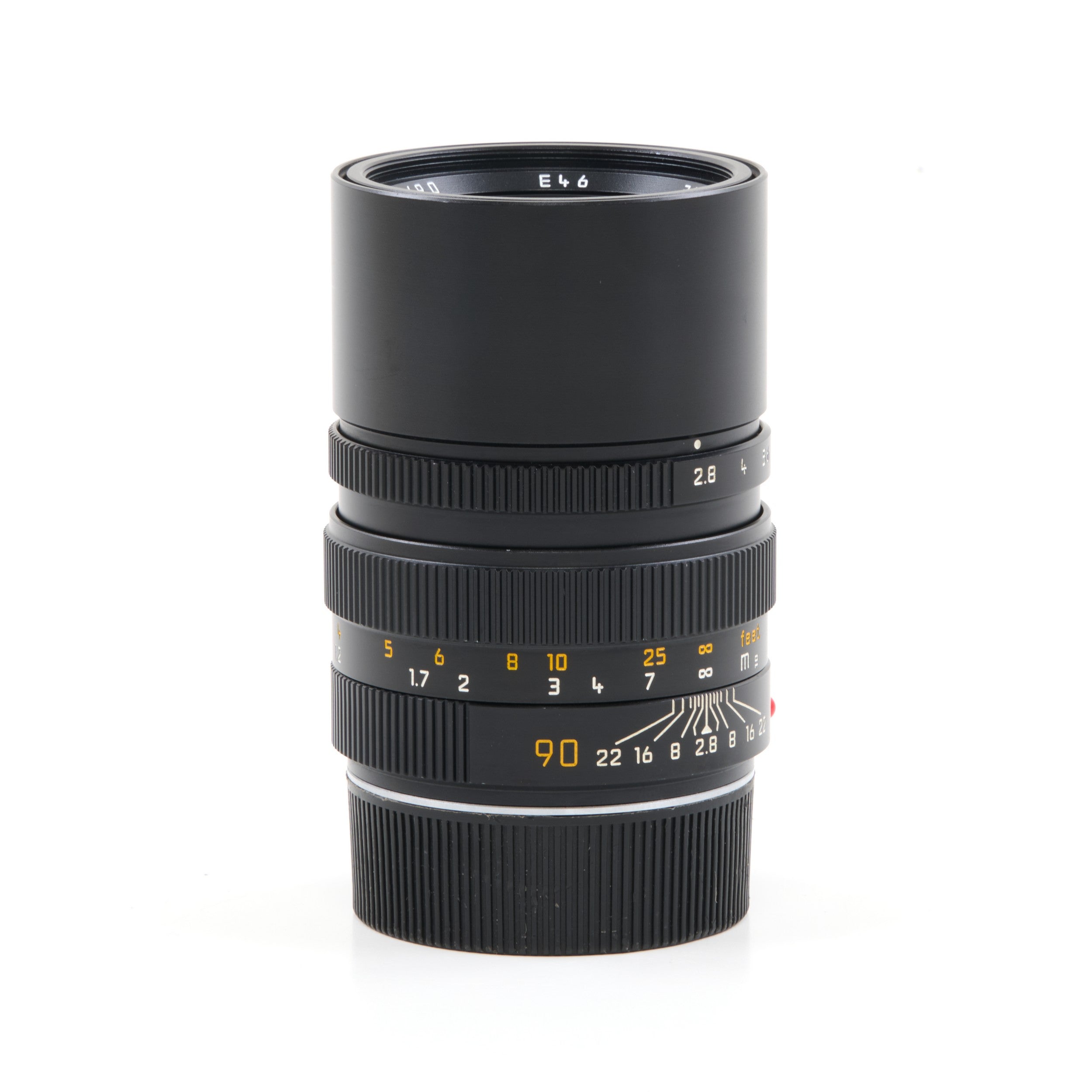 Leica 90mm f2.8 Elmarit-M Black