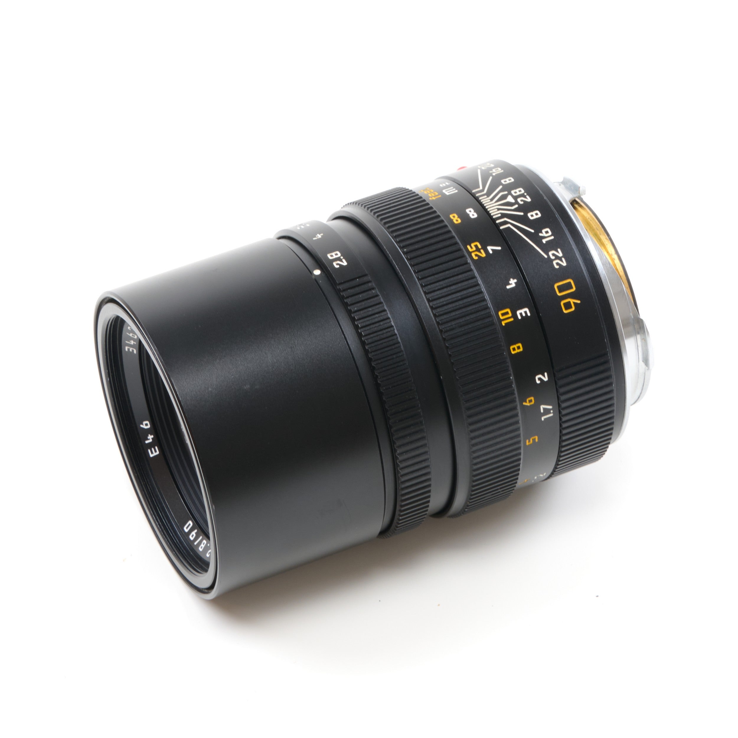 Leica 90mm f2.8 Elmarit-M Black