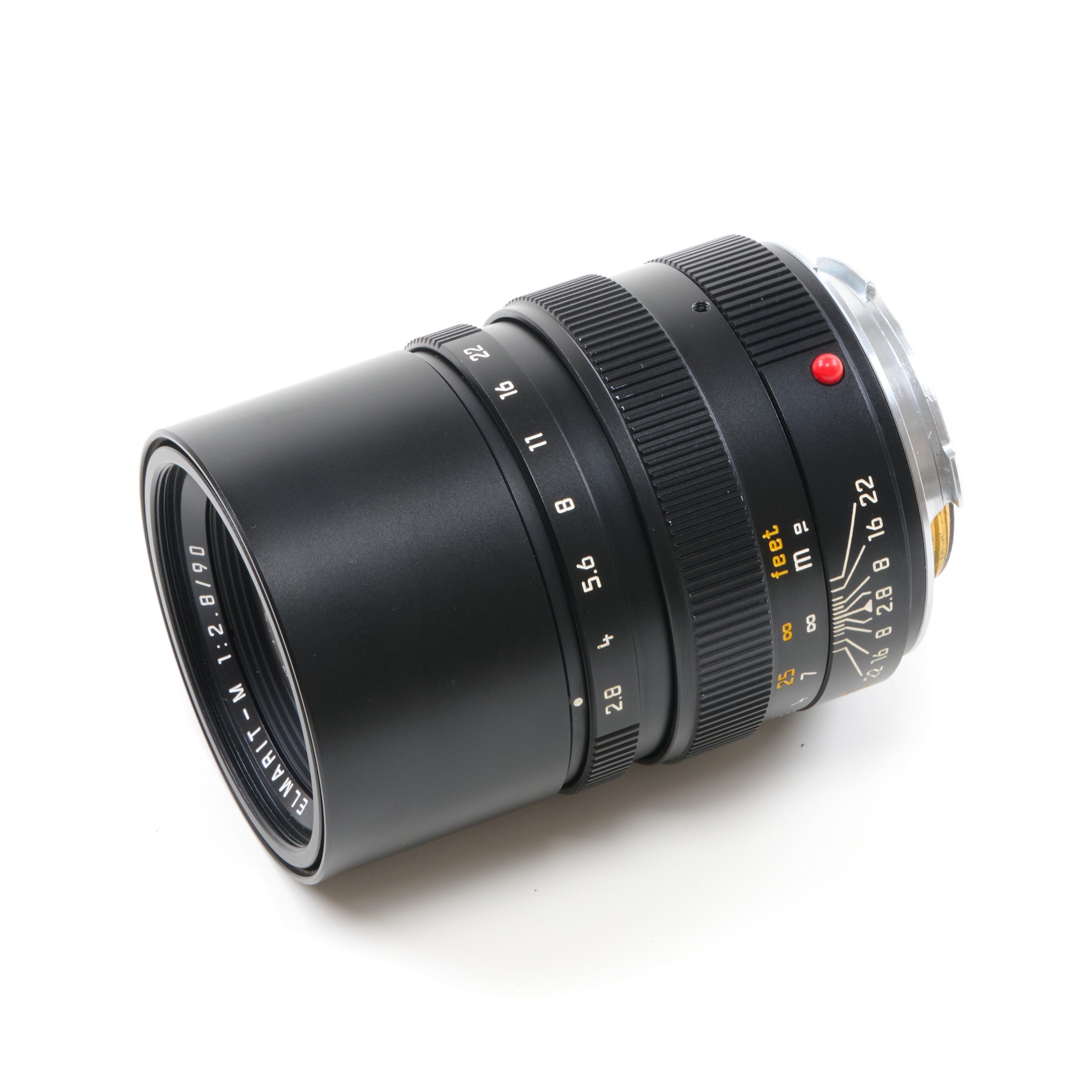 Leica 90mm f2.8 Elmarit-M Black
