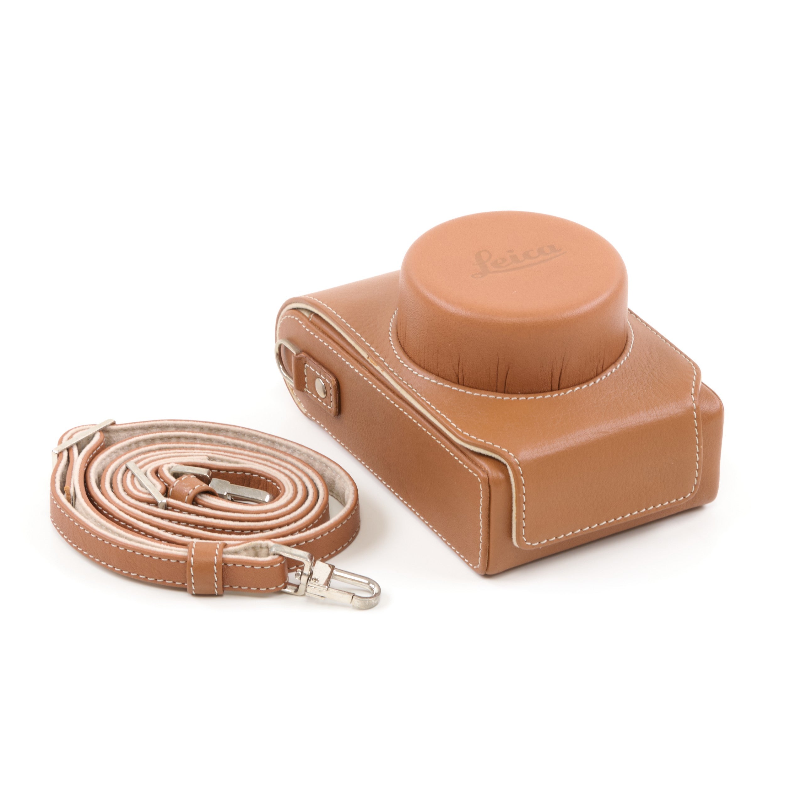 Leica Cognac Camera Case + Box For D-Lux (Typ 109)