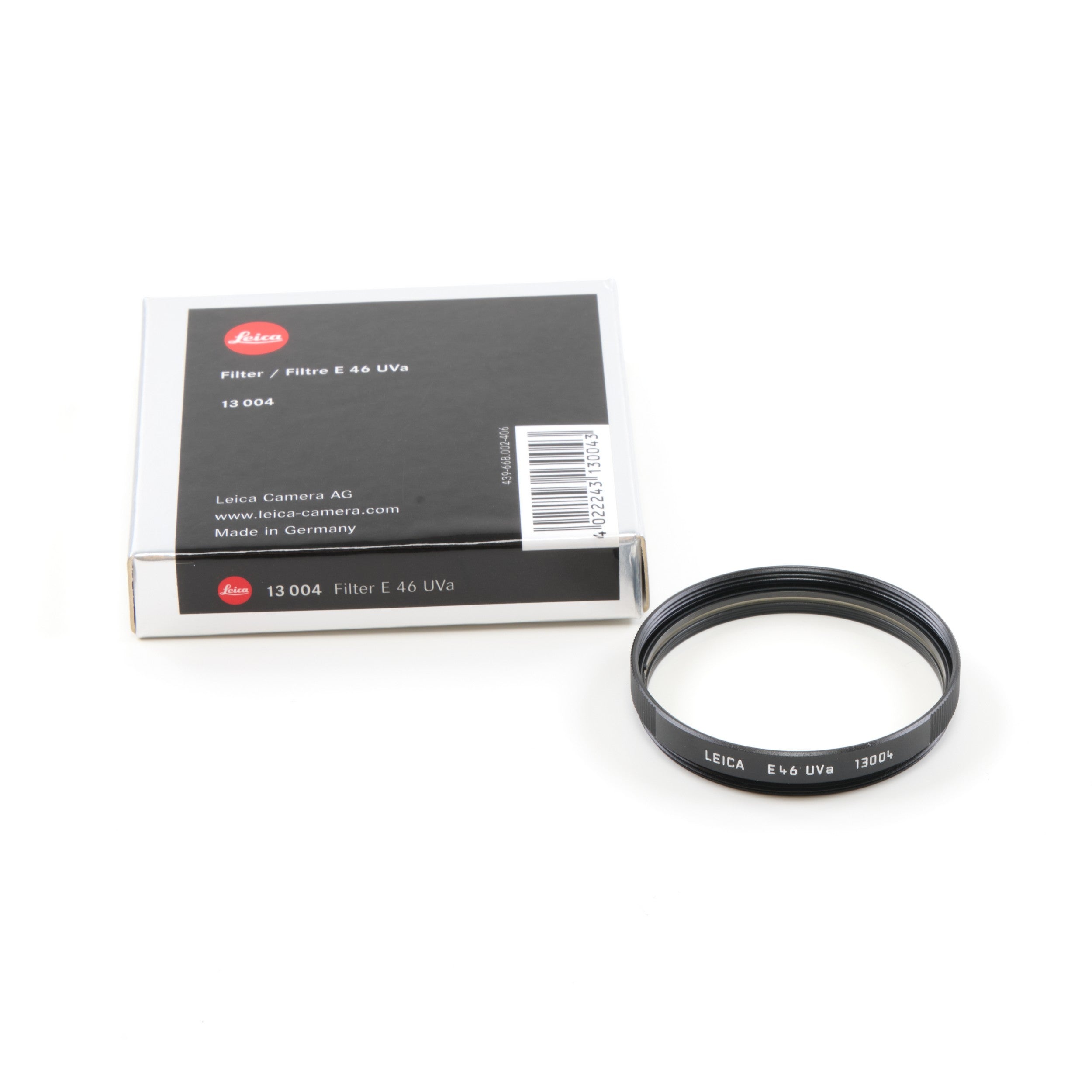 Leica E46 UVA Filter Black + Box