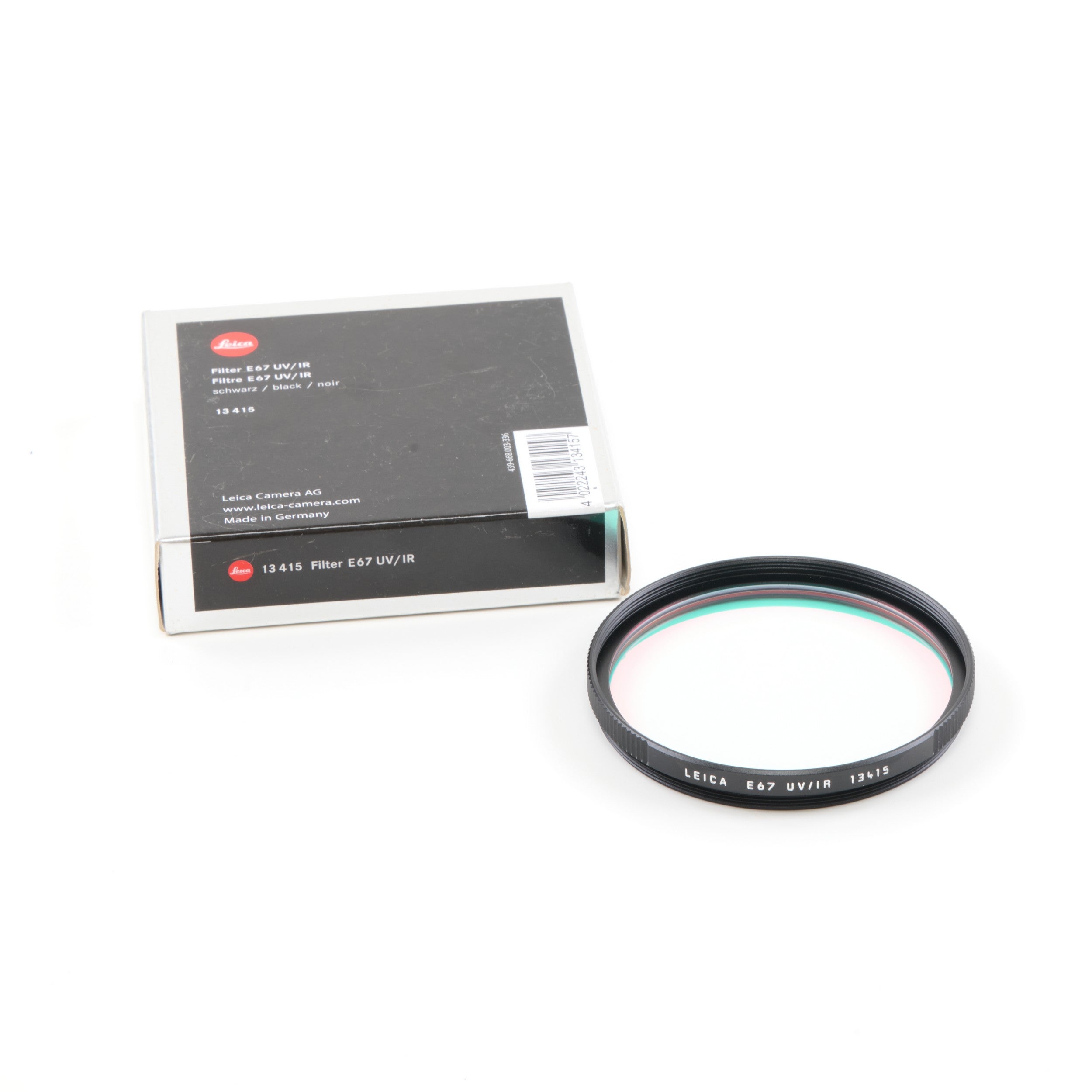 Leica E67 UV/IR Filter + Box