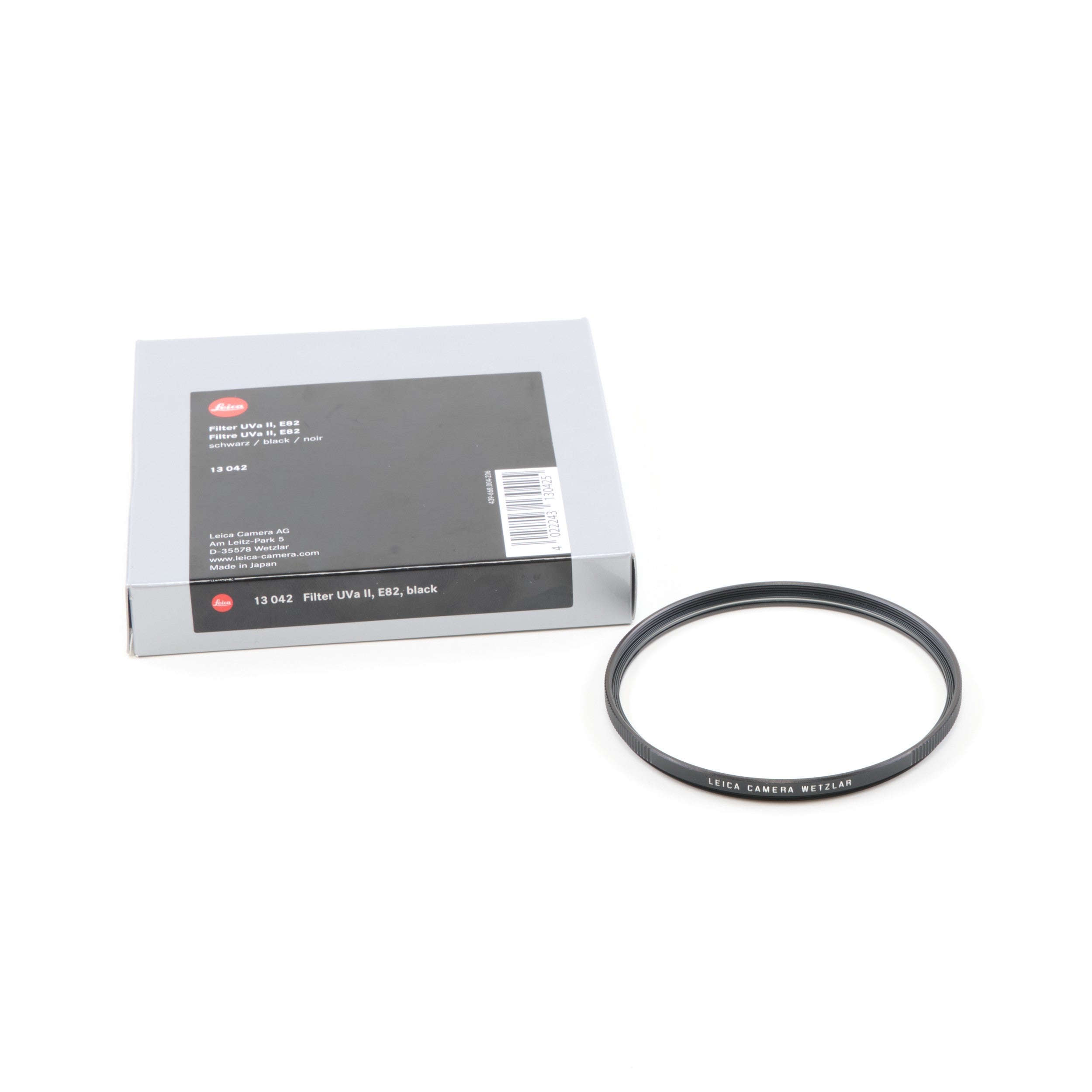 Leica E82 UVA II Filter + Box READ