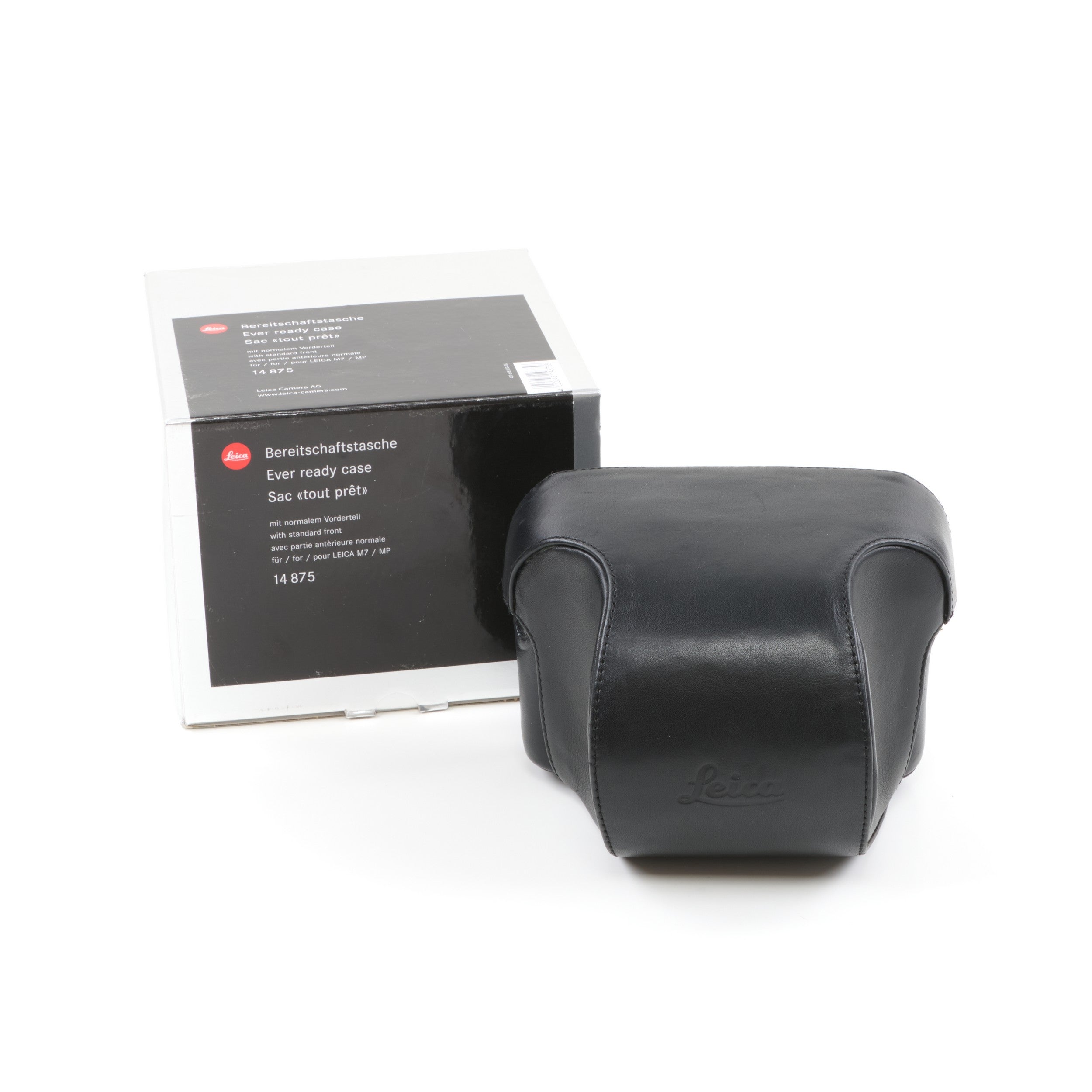 Leica M7 / MP Ever Ready Case Black Leather + Box