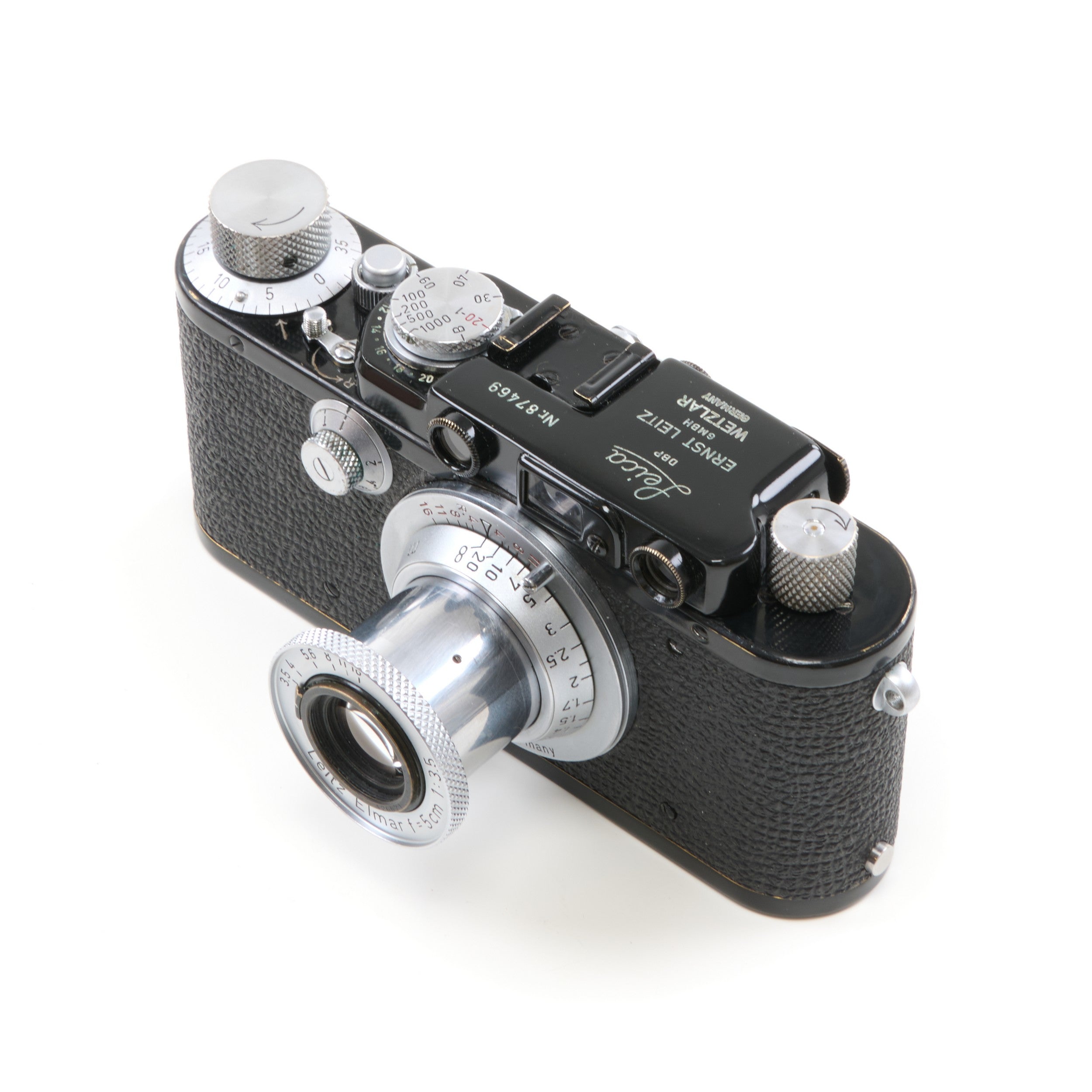 Leica II Conversion IIIA Syn + 50mm f3.5 Elmar