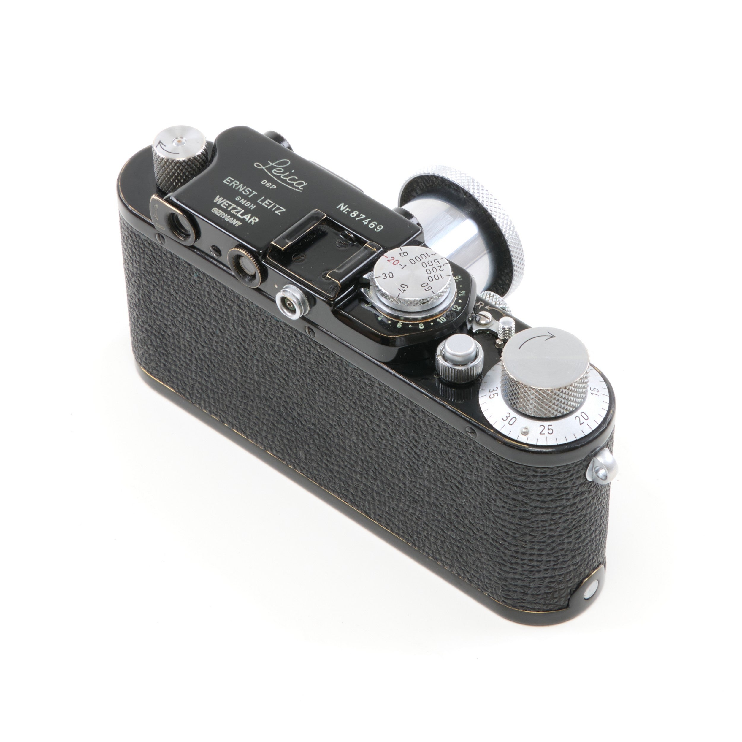 Leica II Conversion IIIA Syn + 50mm f3.5 Elmar