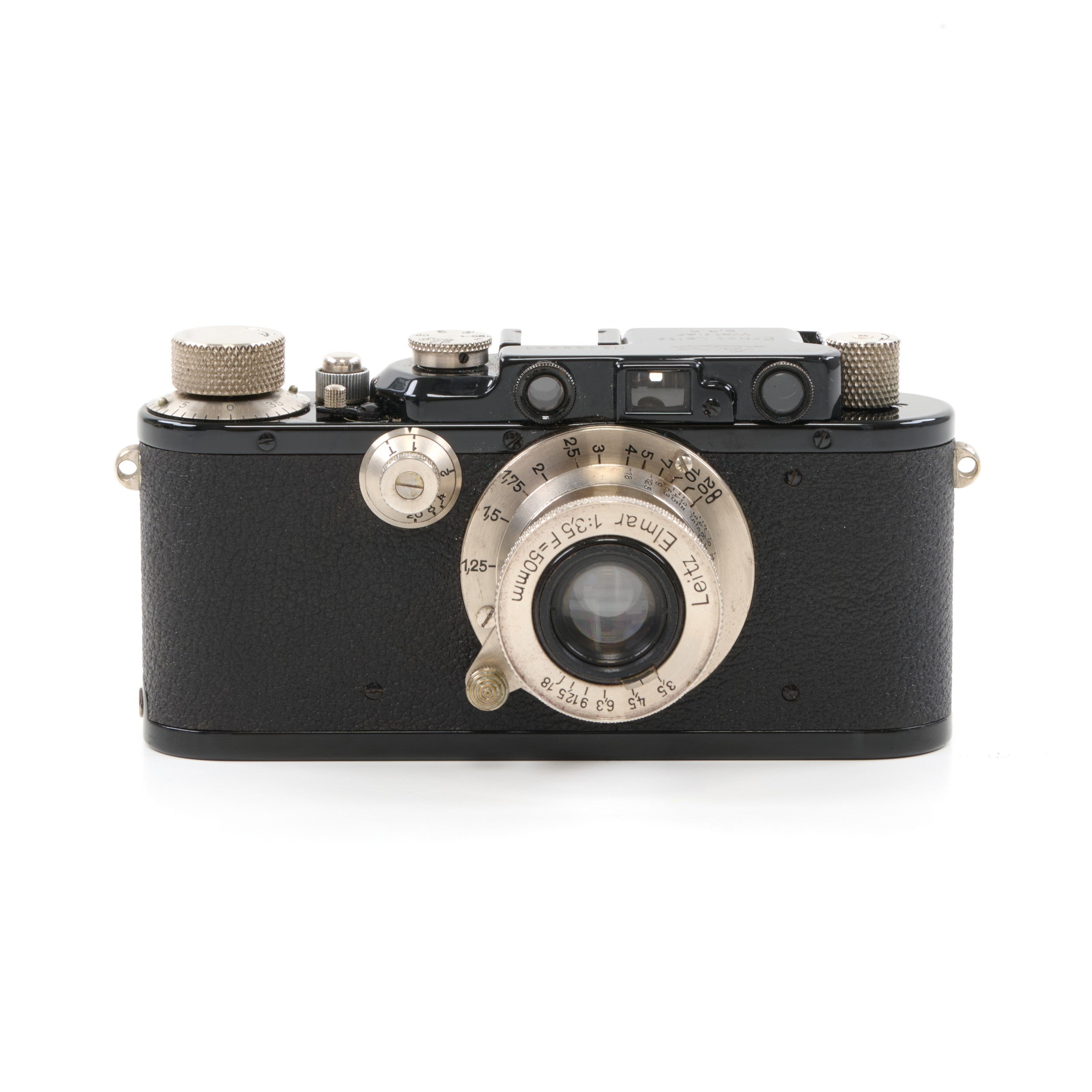 Leica III + Leitz 50mm f3.5 Elmar Set Black Nickel