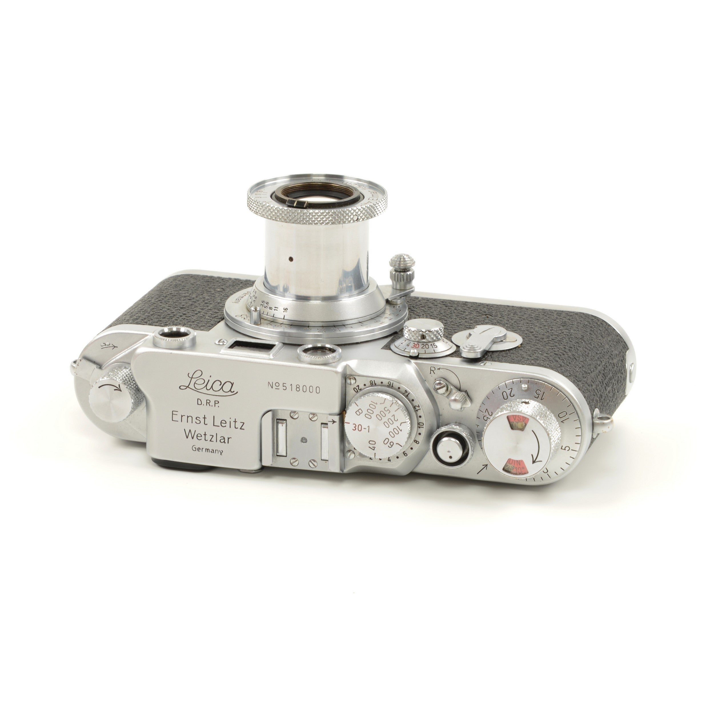 Leica IIIC Conversion IIIF + Leitz 50mm f3.5 Elmar + Box Extremely Nice Number !!!