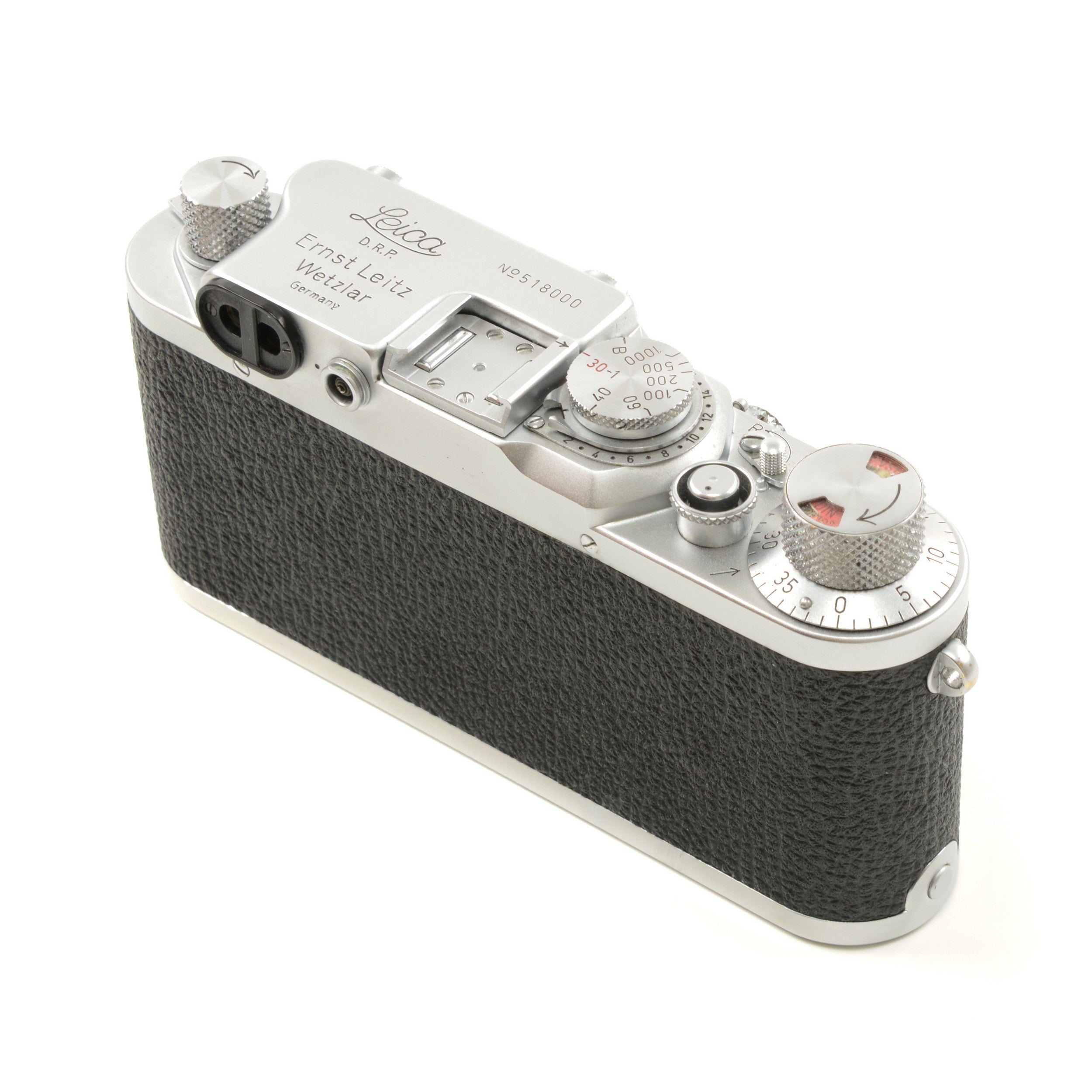 Leica IIIC Conversion IIIF + Leitz 50mm f3.5 Elmar + Box Extremely Nice Number !!!