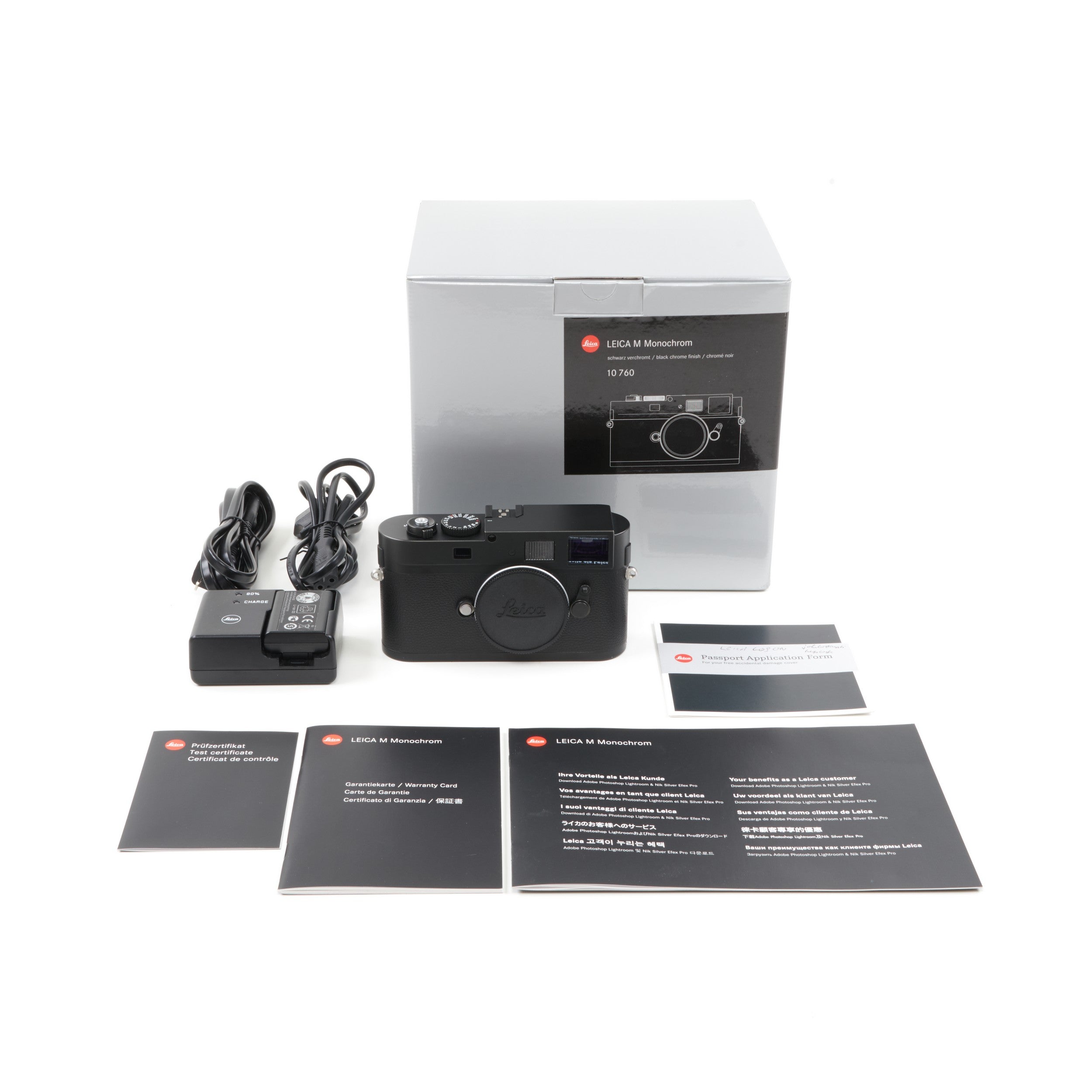 Leica M Monochrom CCD + Box New Type Sensor