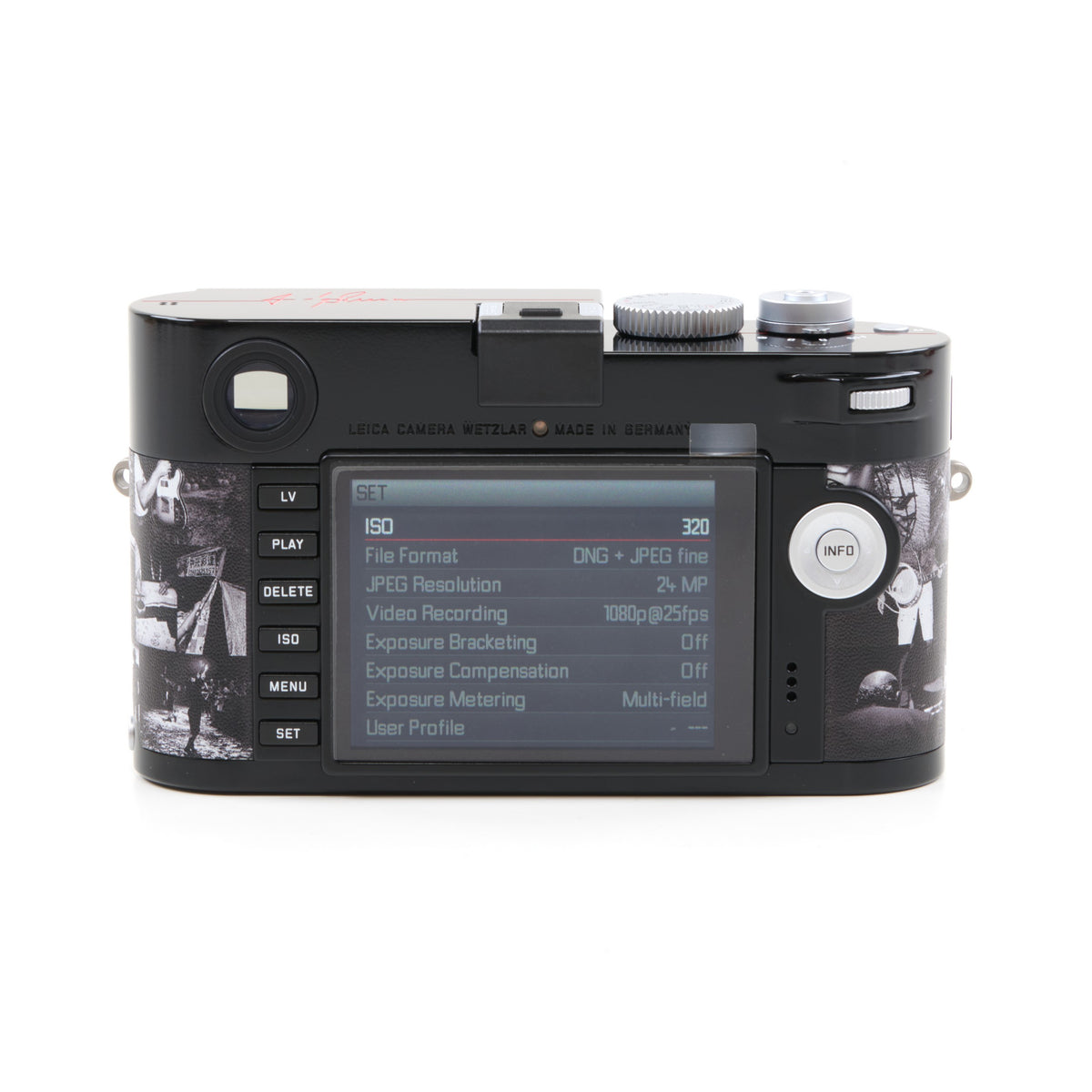 Leica M Monochrom "Signature" by Andy Summers + Box