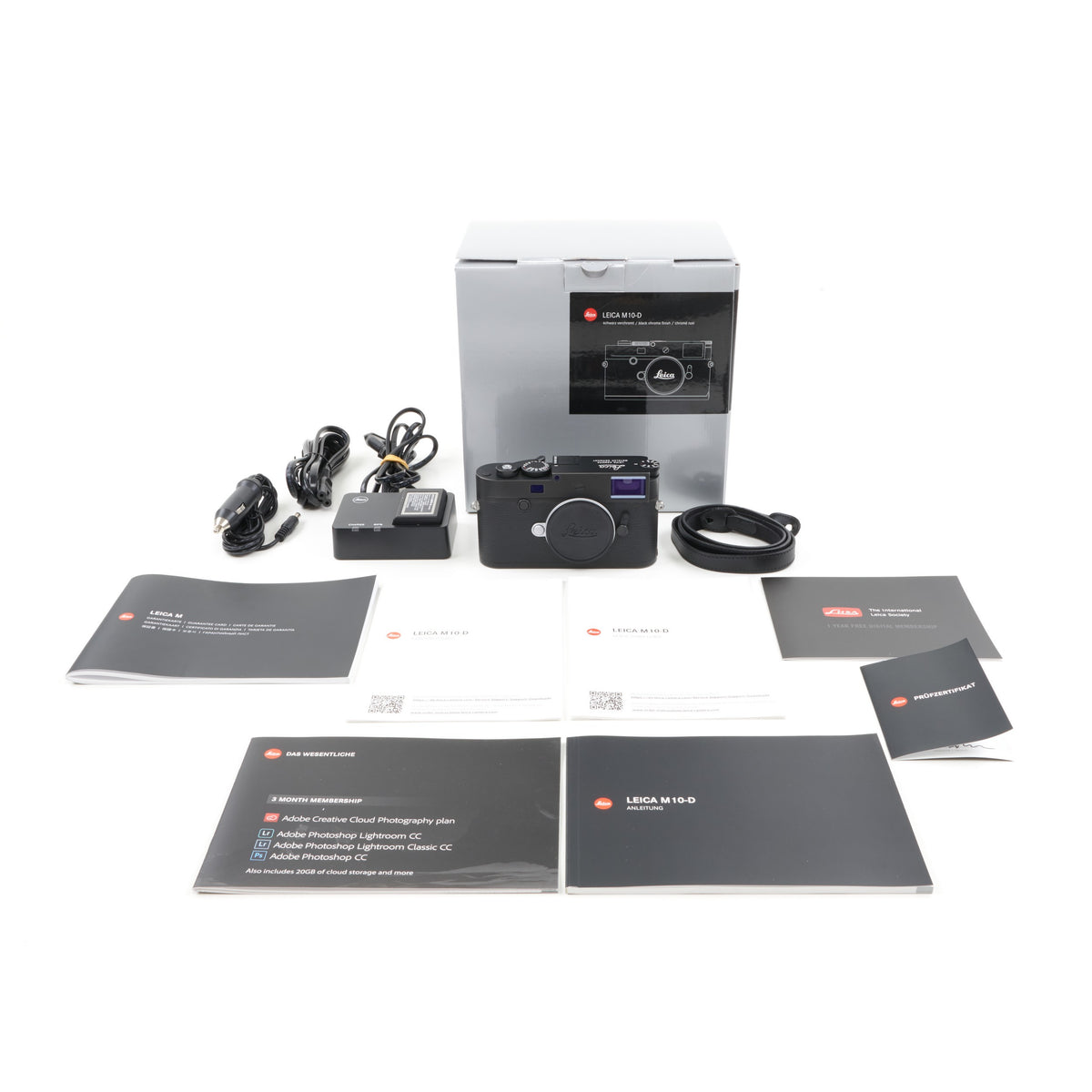 Leica M10-D Black Chrome + Box