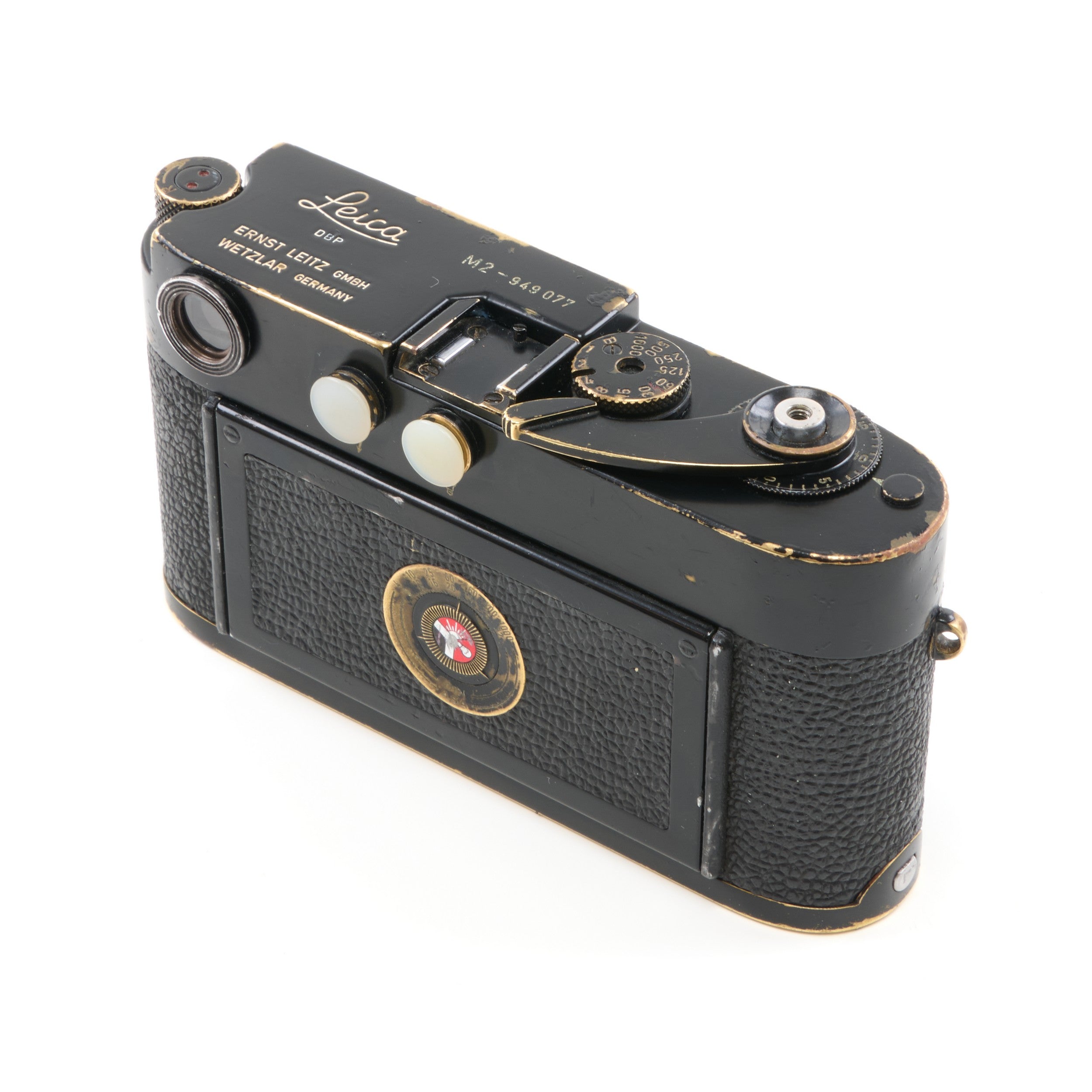 Leica M2 Black Paint 949XXX First Batch Rewind Lever