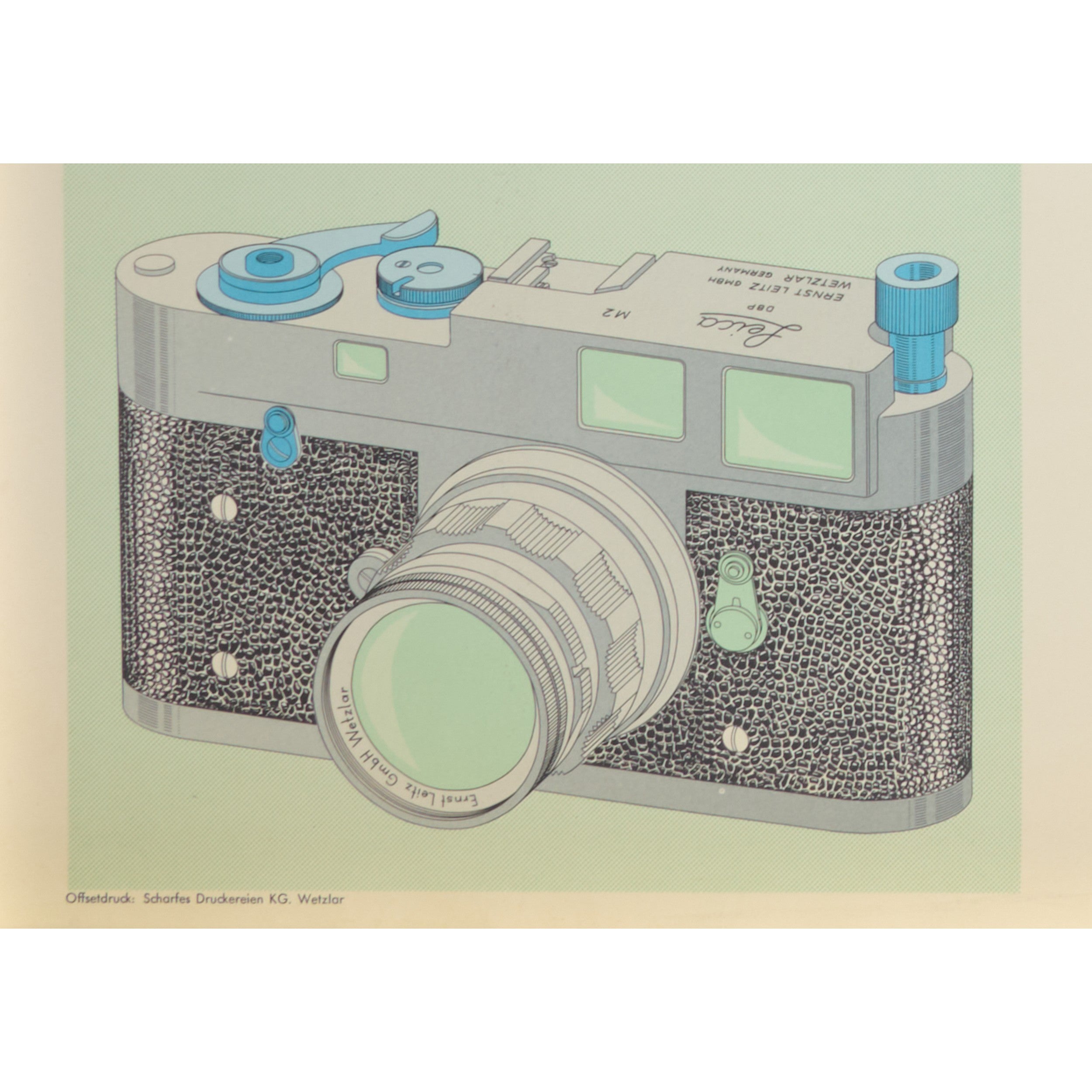 Leica M2 “Cutaway” Poster Spanish 1961