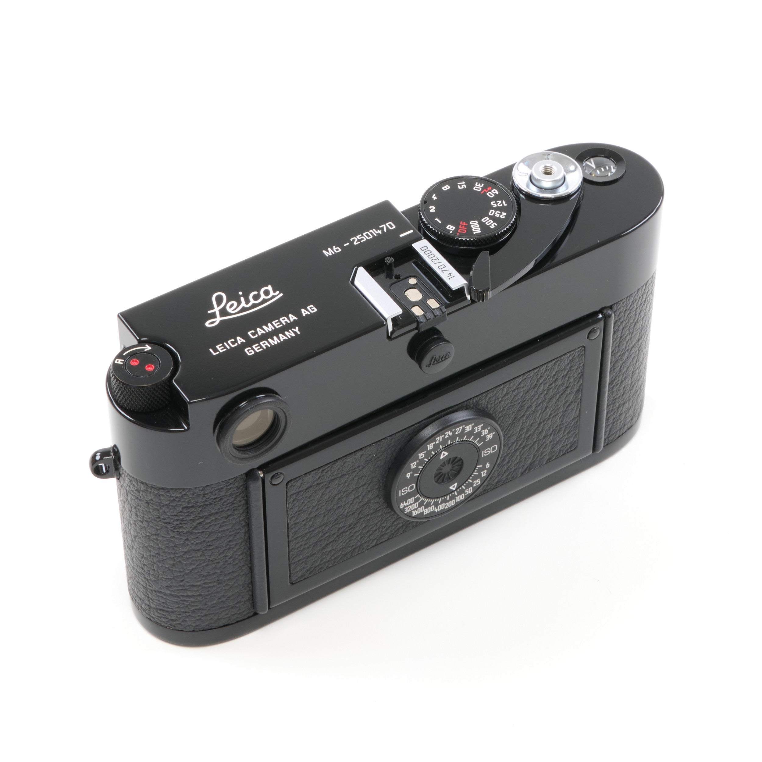 Leica M6 TTL Millennium Black Paint + Box