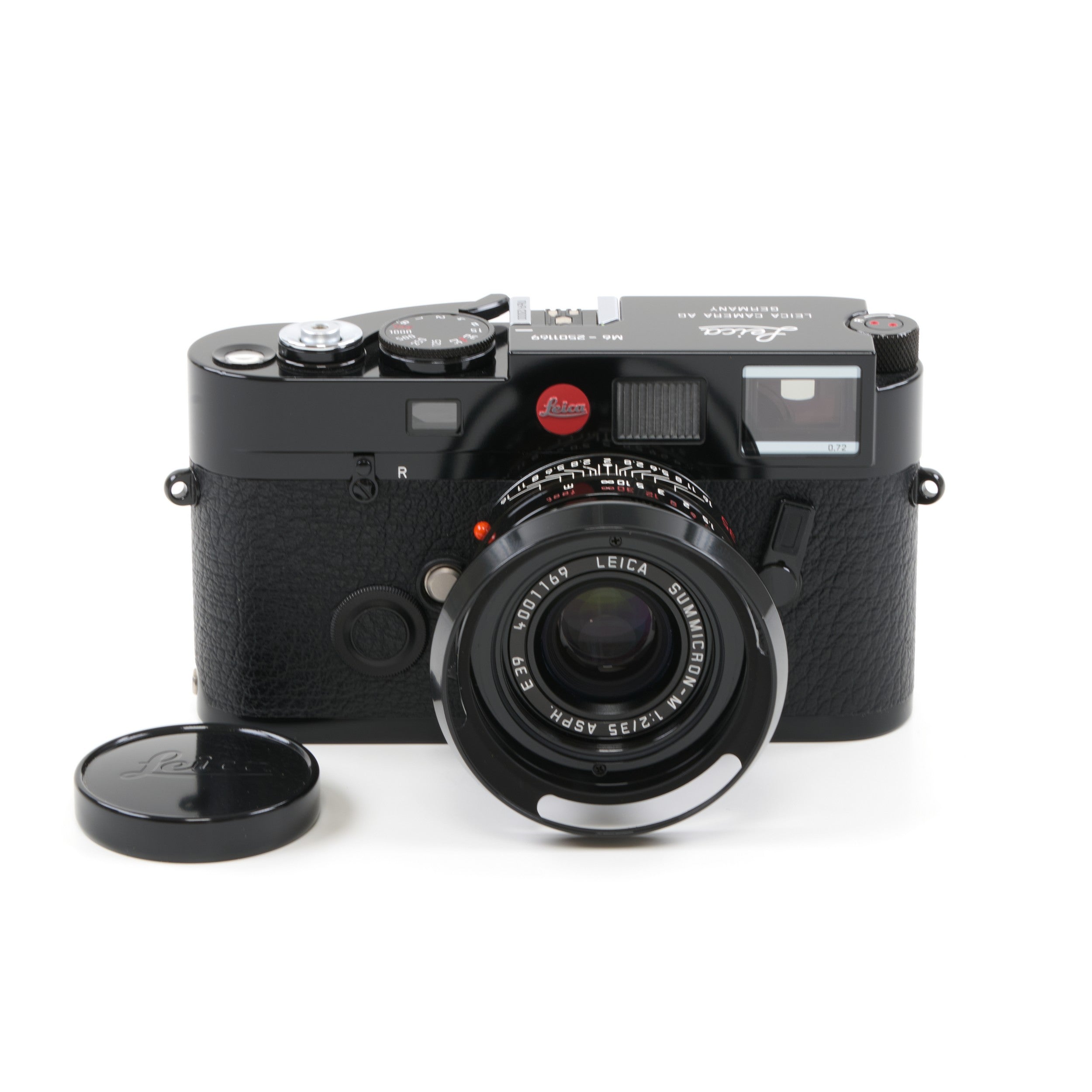 Leica M6 TTL Millennium Black Paint Set + Box