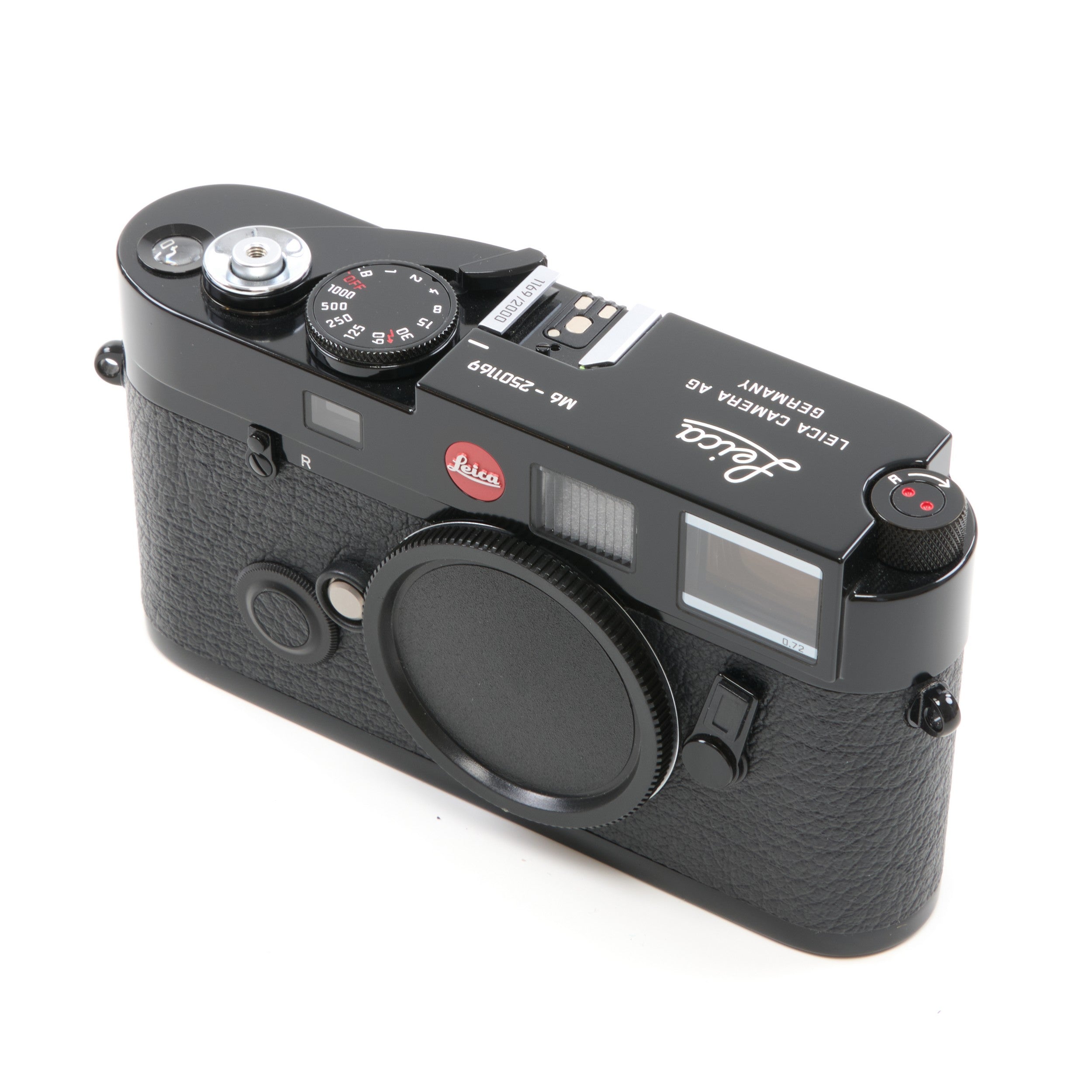 Leica M6 TTL Millennium Black Paint Set + Box