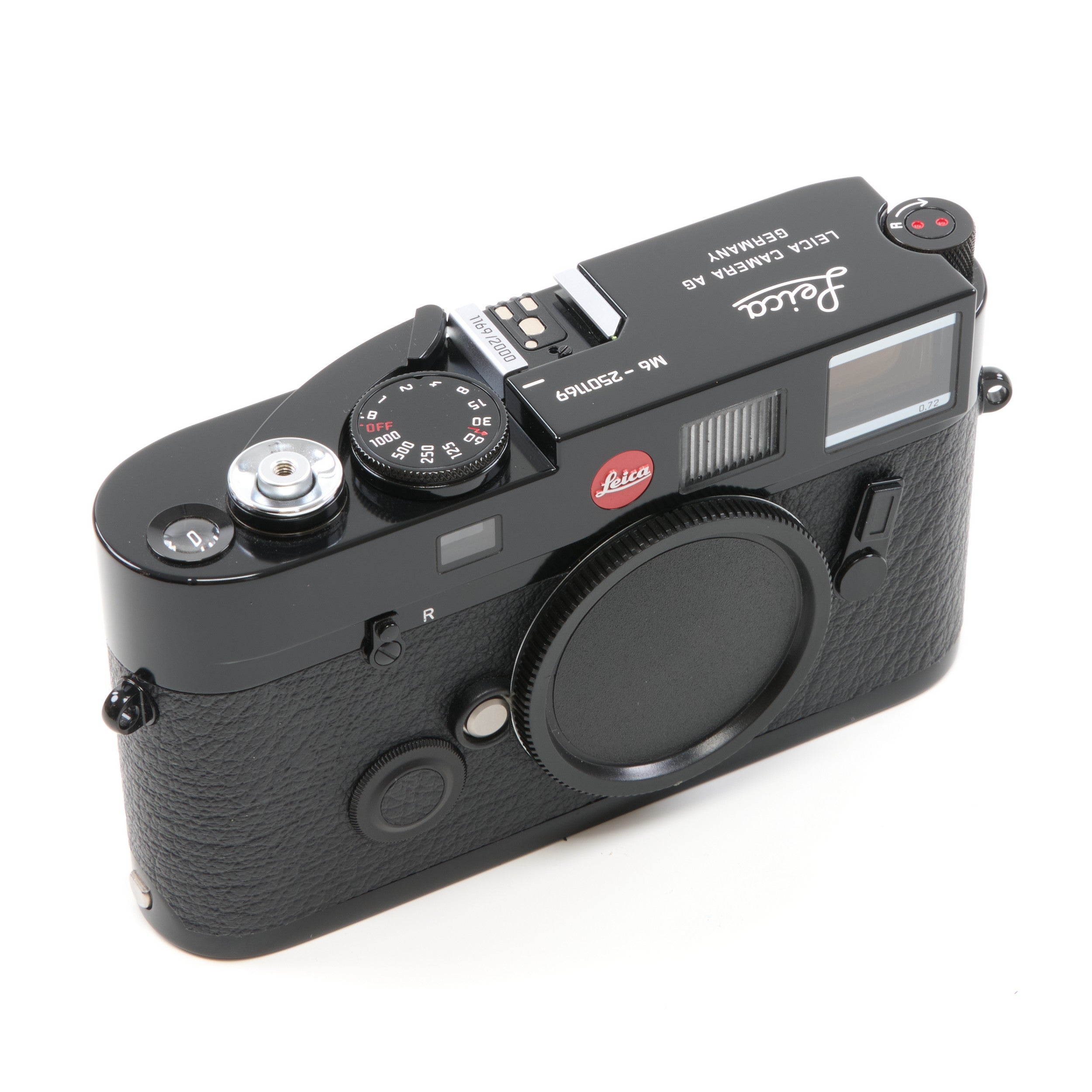 Leica M6 TTL Millennium Black Paint Set + Box