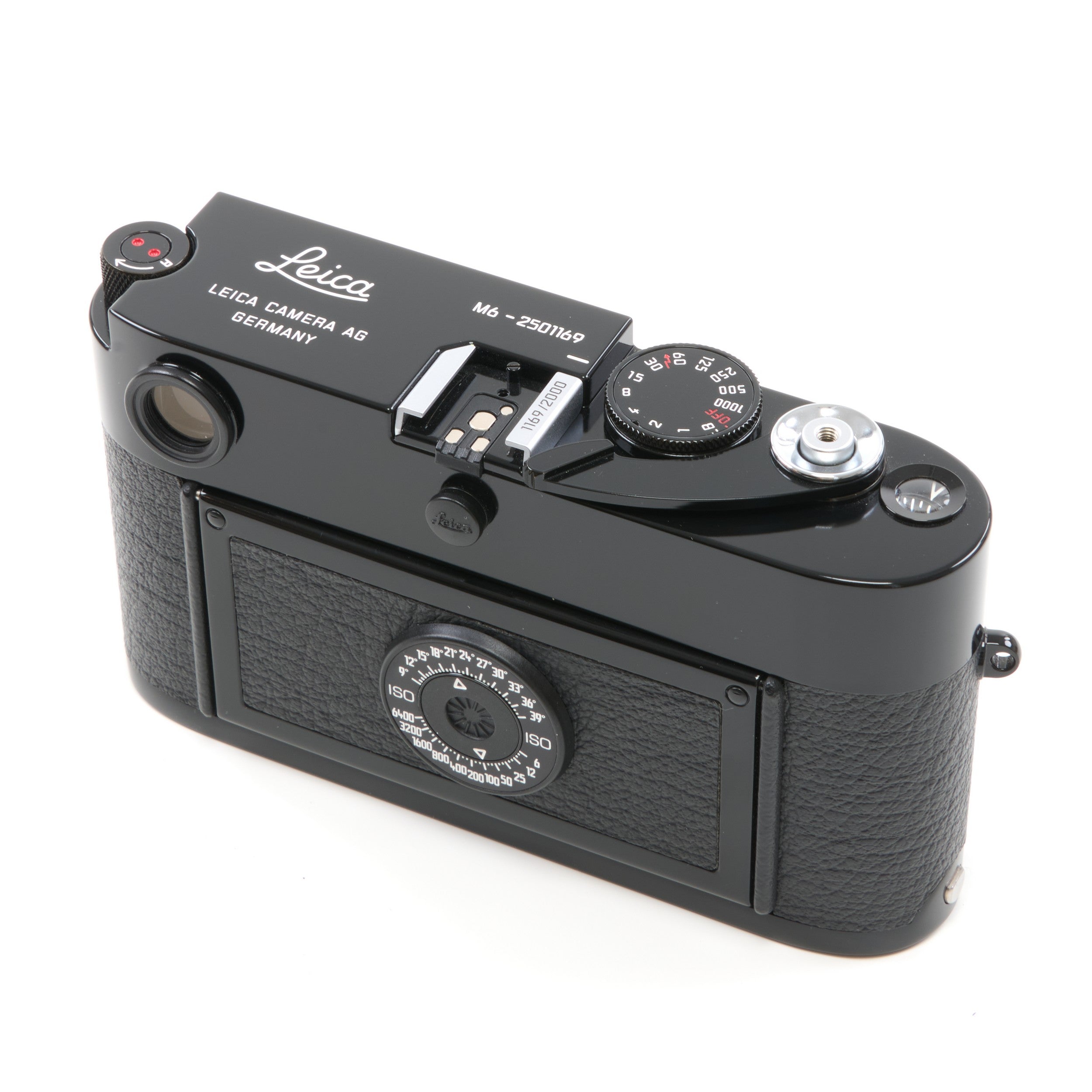 Leica M6 TTL Millennium Black Paint Set + Box