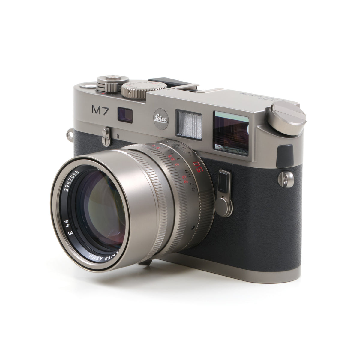Leica M7 Titanium Set "50 Jahre Leica M System" + Box