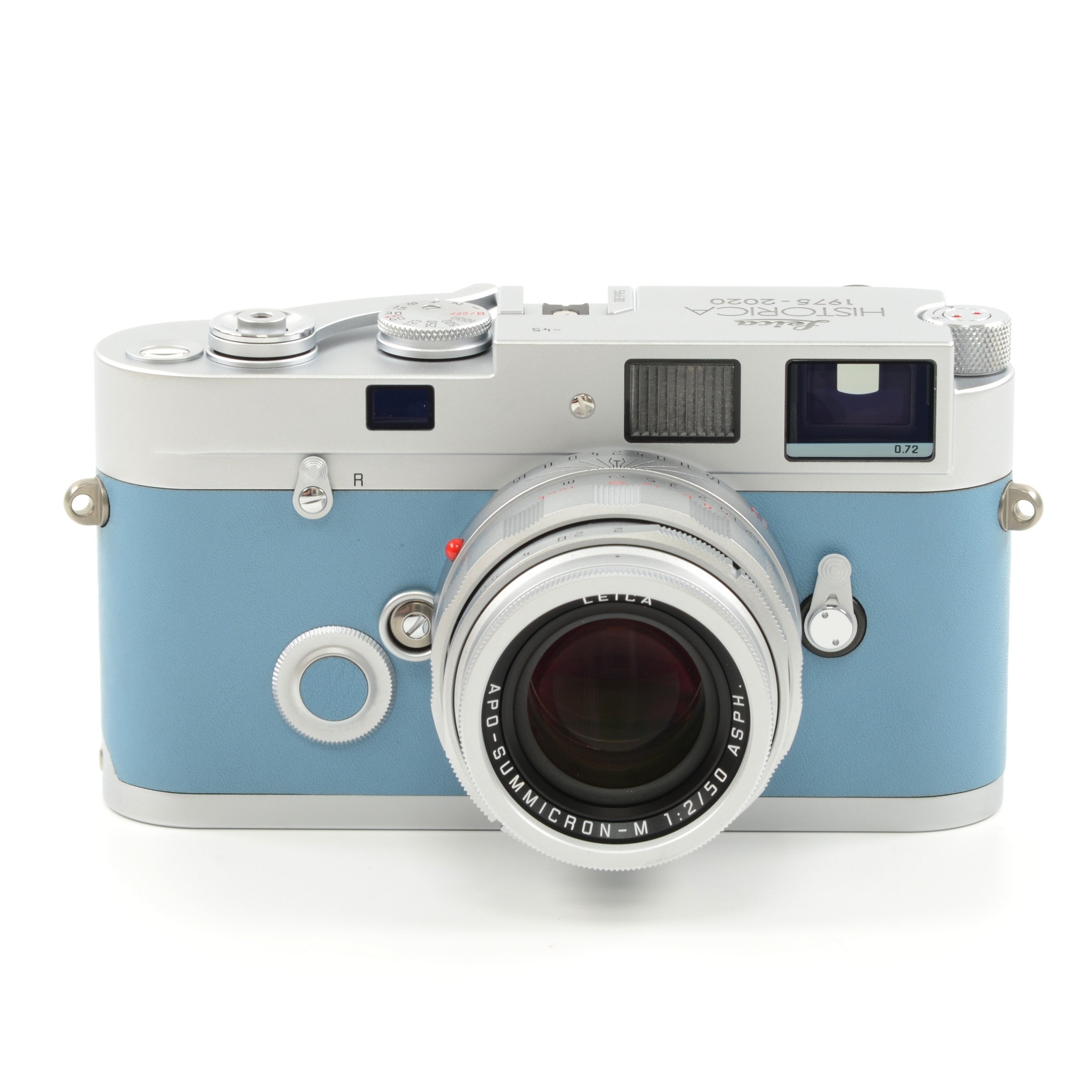 Leica MP Leica Historica 1975-2020 Set + 50mm f1.2 Noctilux-M ASPH Silver Matching Number + Box