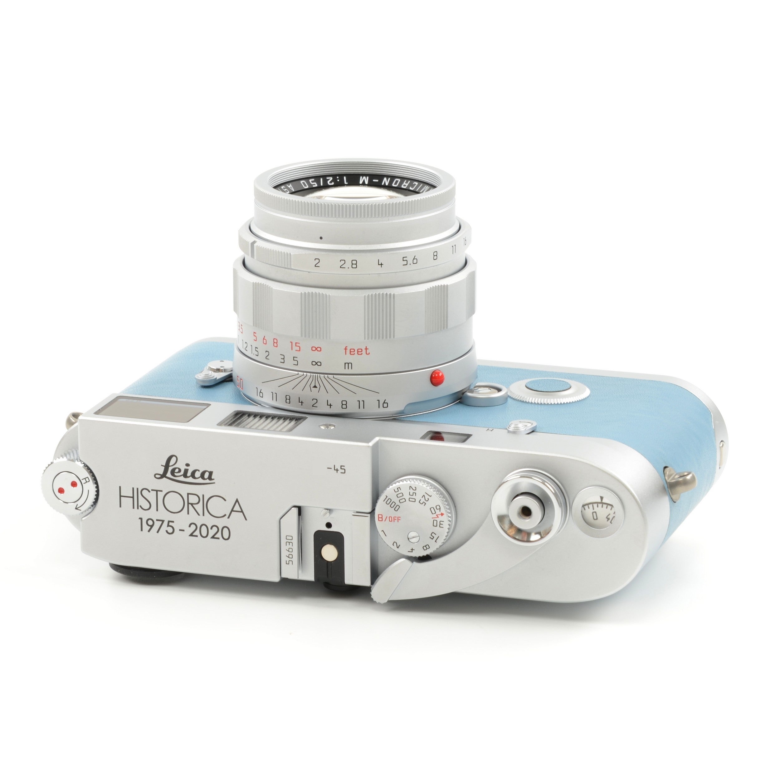 Leica MP Leica Historica 1975-2020 Set + 50mm f1.2 Noctilux-M ASPH Silver Matching Number + Box